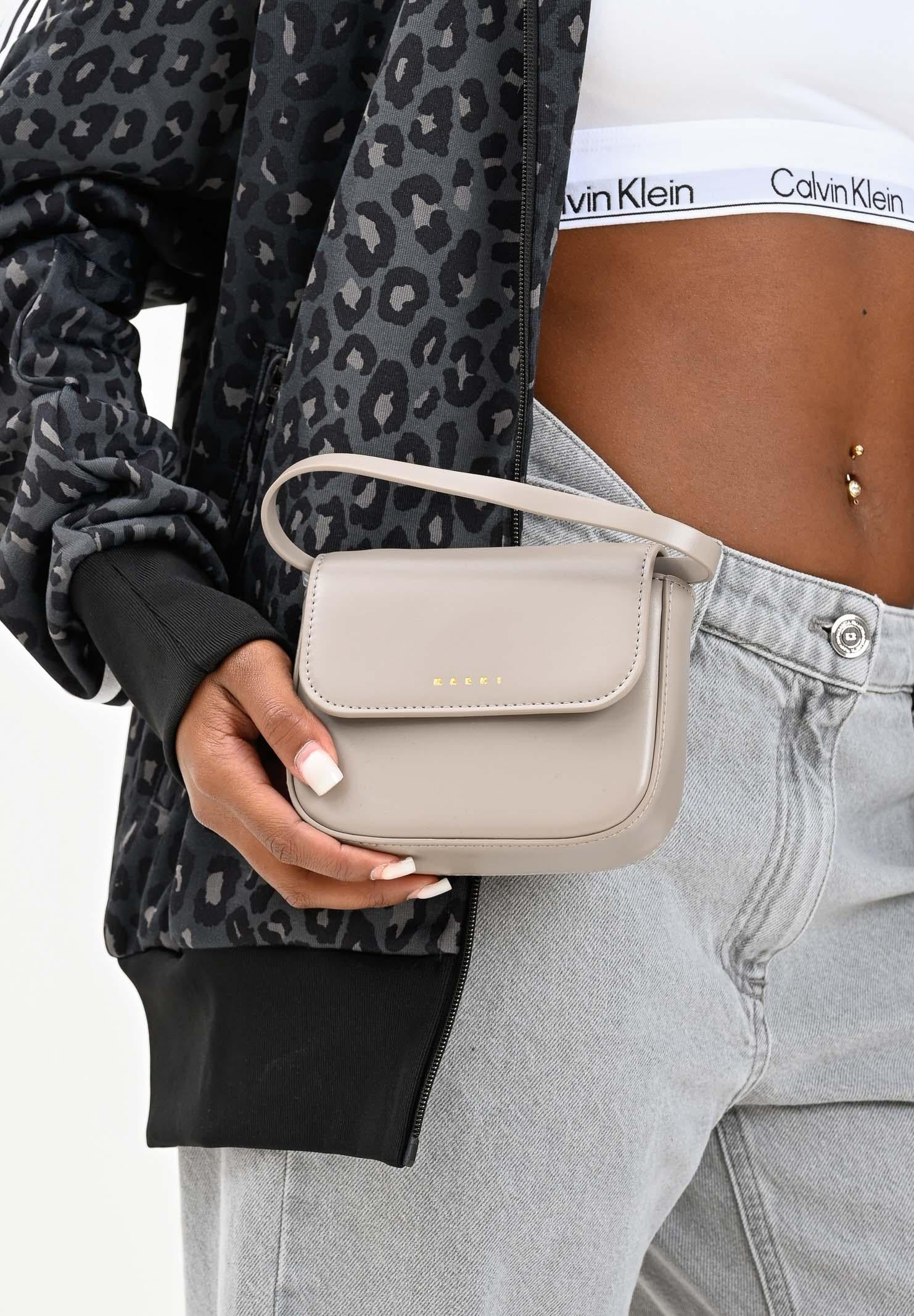 MARNI Borsa a tracolla Punk fango da donna M01609M00TK 0M918 MARNI