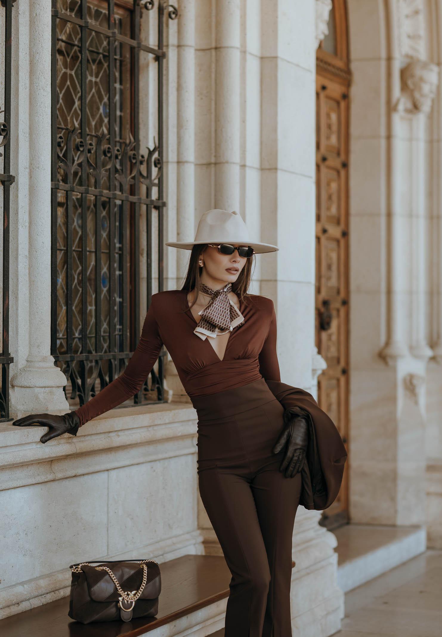 SANTAS Body DÈSIR marrone da donna PV2611 MA SANTAS