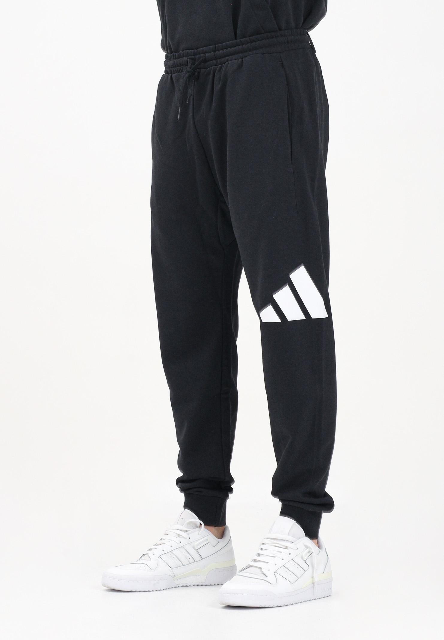 ADIDAS PERFORMANCE Pantalone sportivo Essentials Big Logo French Terry nero da uomo IN6163 . ADIDAS PERFORMANCE