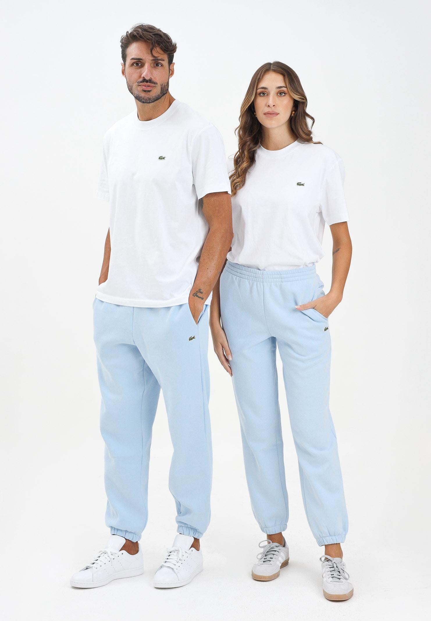 LACOSTE Pantalone sportivo azzurro per uomo e donna XH9610 T01 LACOSTE