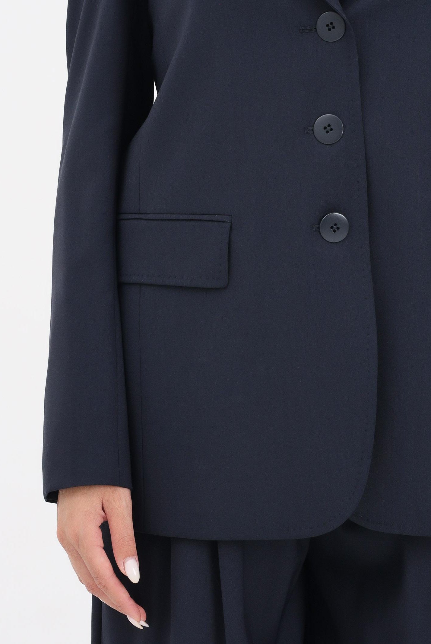 MAX MARA Giacca monopetto Nice blu da donna 2526046101600 008 MAX MARA