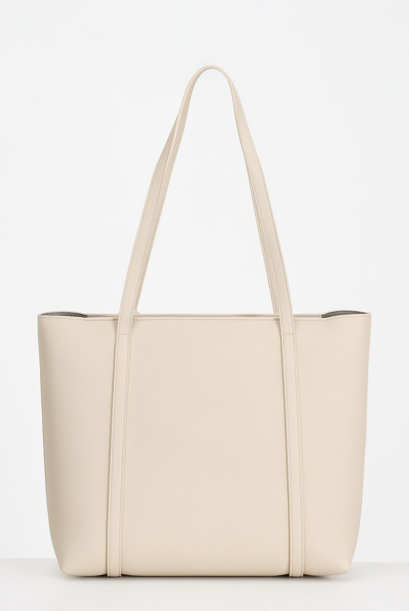 ARMANI EXCHANGE Shopper beige da donna con logo e ciondolo rimovibile AX 942930CC726 M1149 ARMANI EXCHANGE