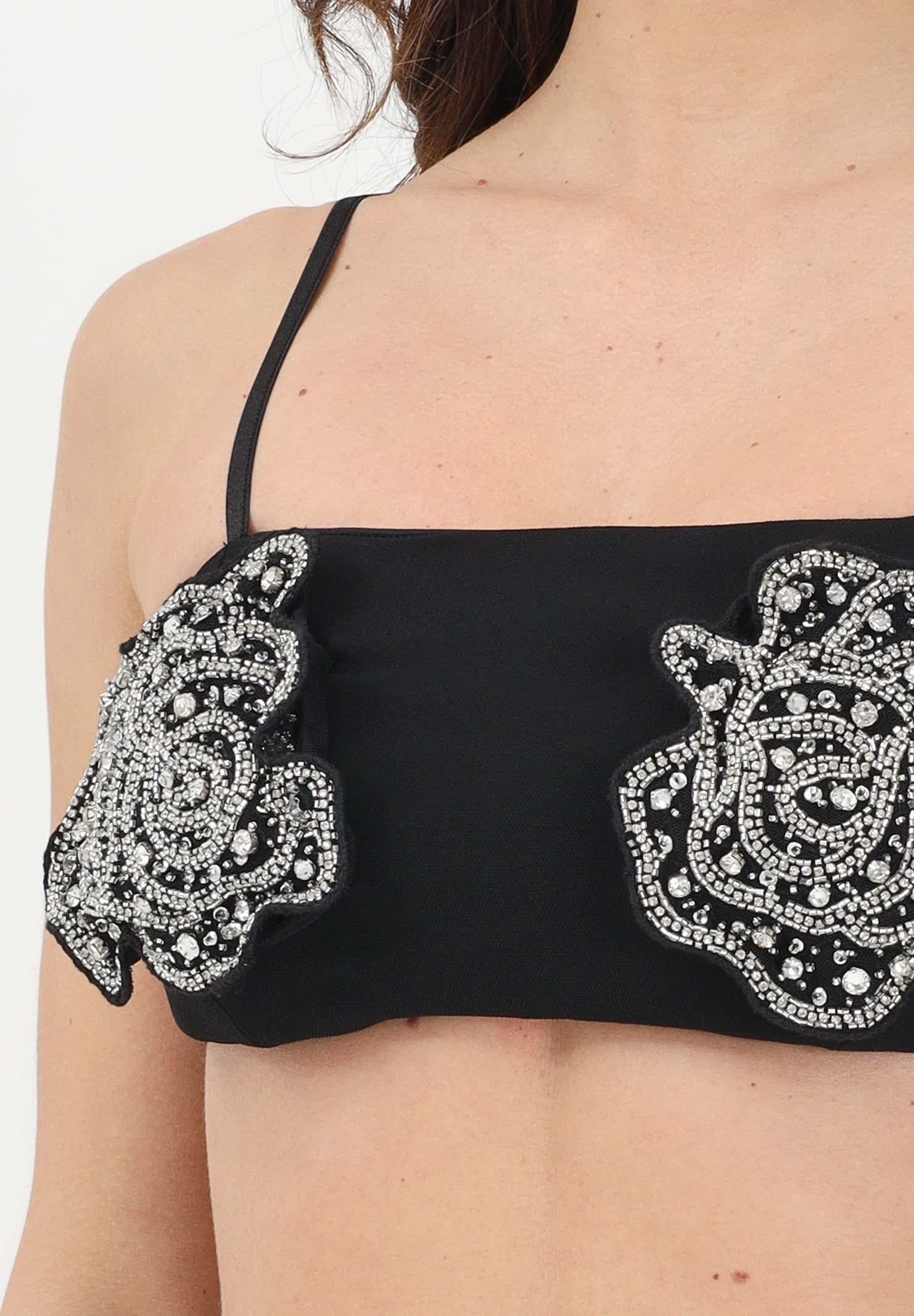 PINKO Bralette BARBABIETOLE nera da donna 106622A31P Z99 PINKO