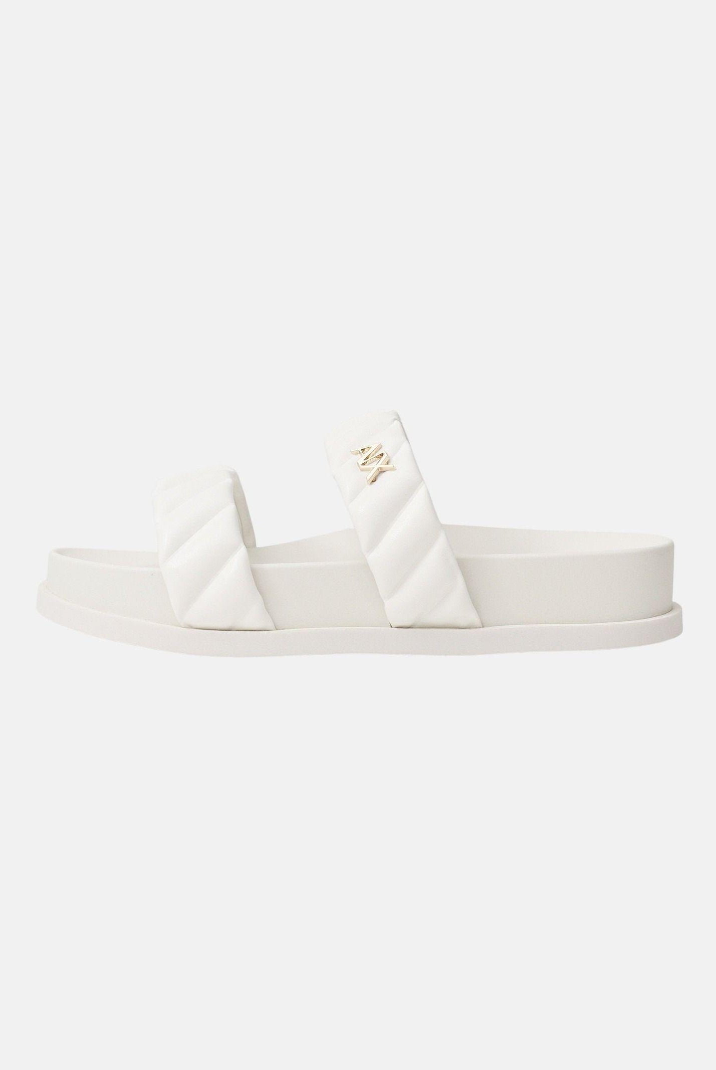 ARMANI EXCHANGE Ciabatte bianco panna da donna con logo XW002574AF22799 U0011 ARMANI EXCHANGE