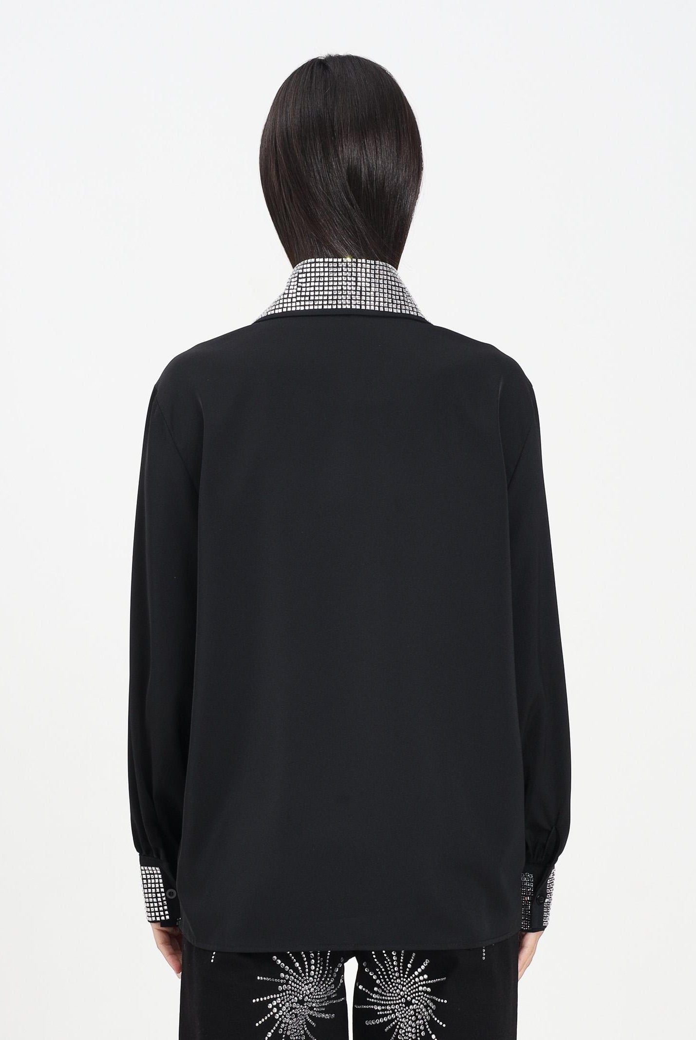 TPN Camicia a manica lunga Yalardy nera da donna YALARDY252W5 D6 TPN