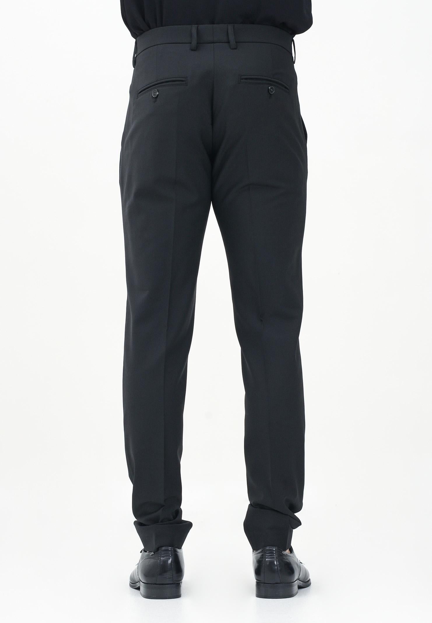 PATRIZIA PEPE Pantalone elegante nero da uomo 5PA225A590 K103 PATRIZIA PEPE