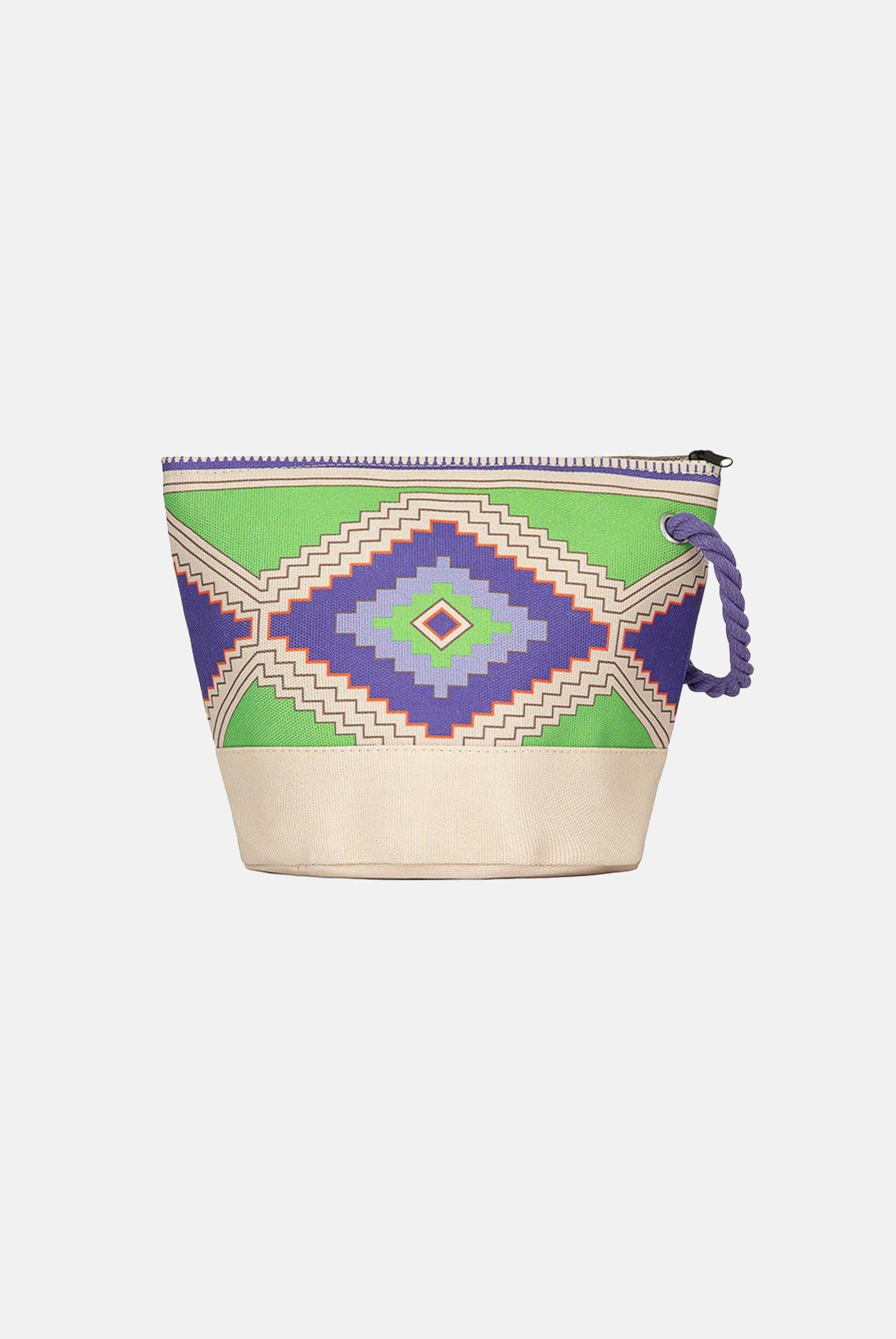 ME FUI Pochette multicolore da donna con motivo etnico MA26-SW0010X40 . ME FUI