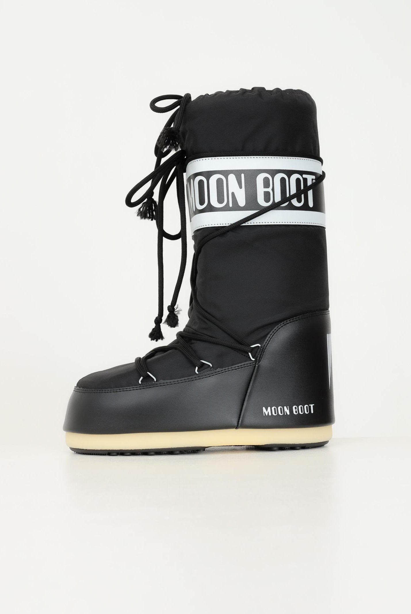 MOON BOOT Stivali da neve ICON nero per uomo e donna 80D1400440 N001 MOON BOOT