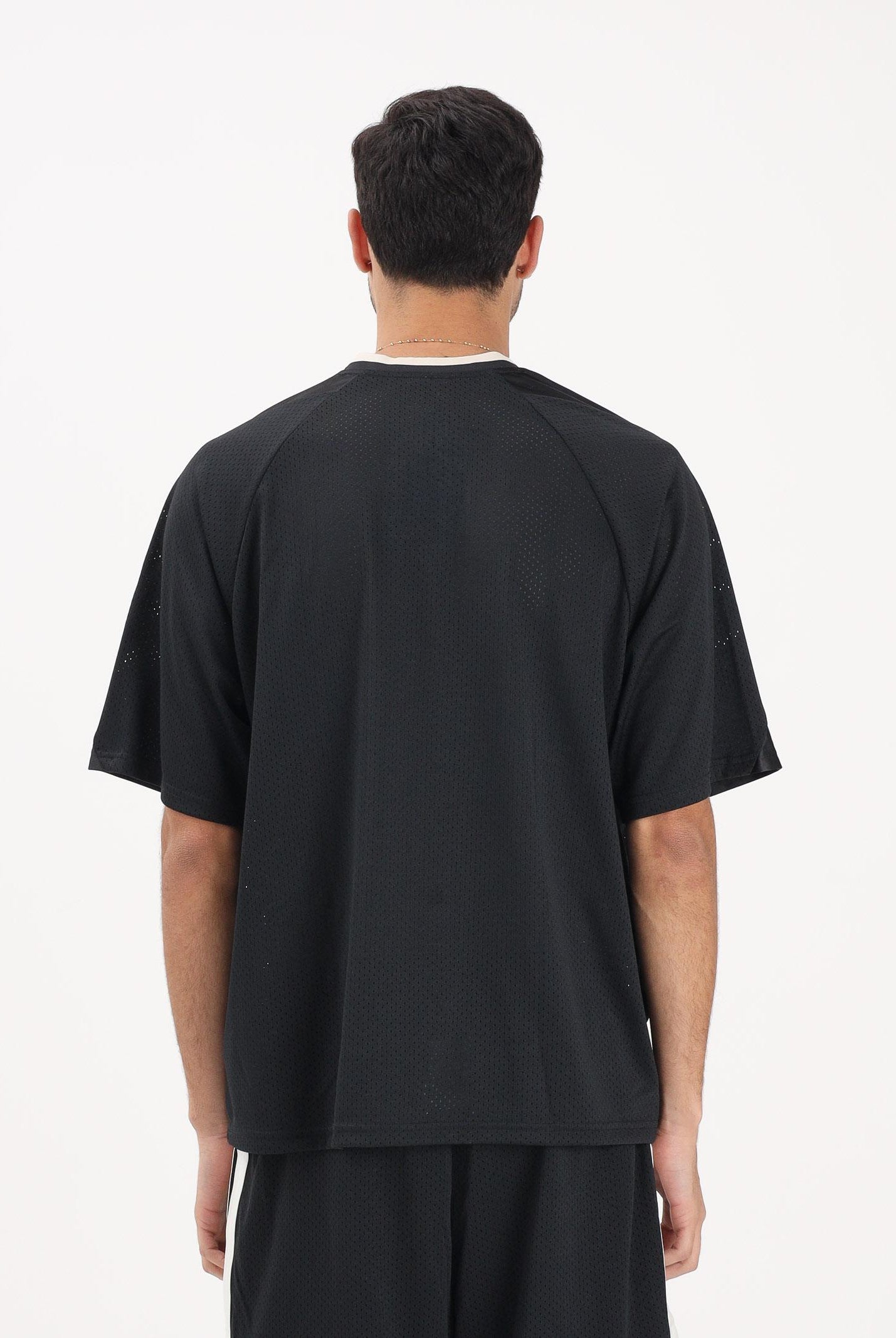 ADIDAS PERFORMANCE T-shirt a manica corta STADIUM GRAPHIC MESH nera da uomo JZ6853 . ADIDAS PERFORMANCE