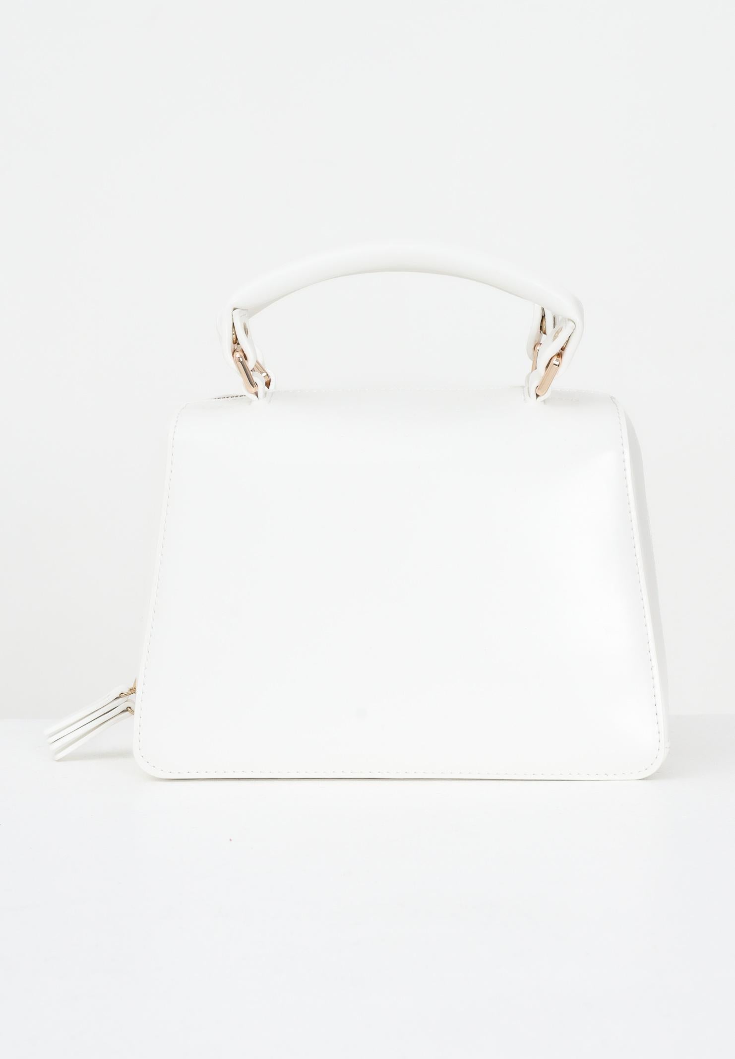 MARNI Borsa a mano bianca da donna con logo M01608M00TK 0M114 MARNI