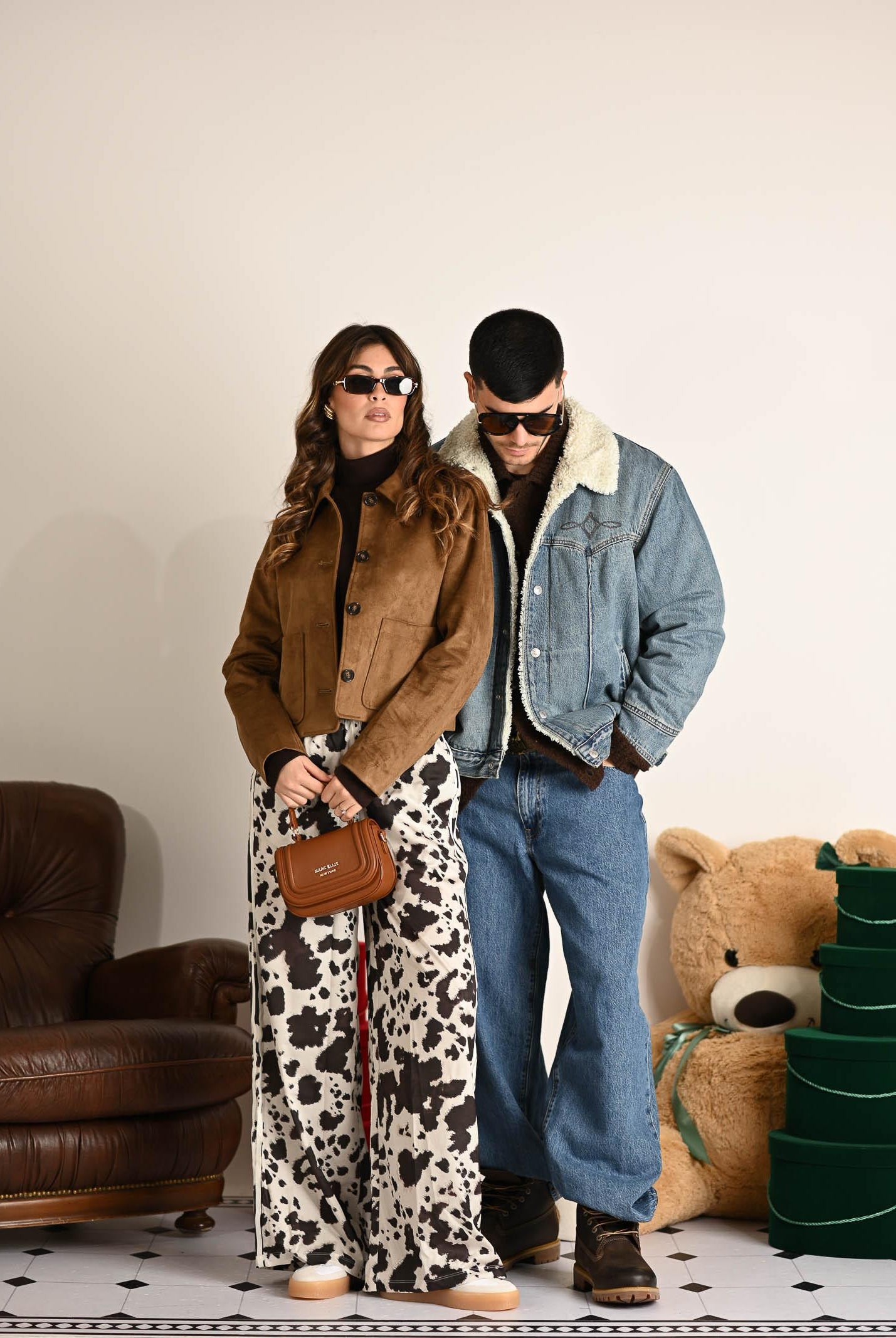 LEVI'S® Montone Western Sherpa Trucker in denim chiaro da uomo 002WX-0001 . LEVI'S®