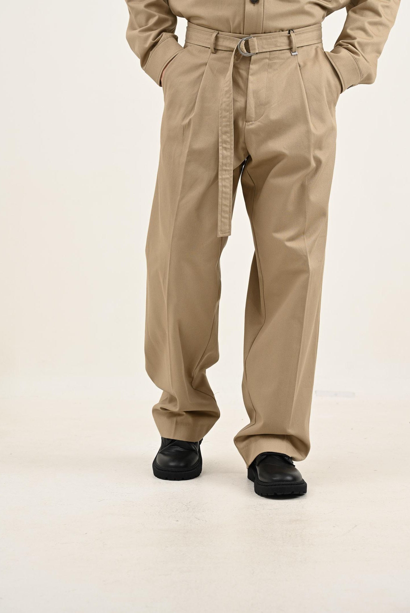 I'M BRIAN Pantalone chino beige da uomo PA3509 0025 I'M BRIAN