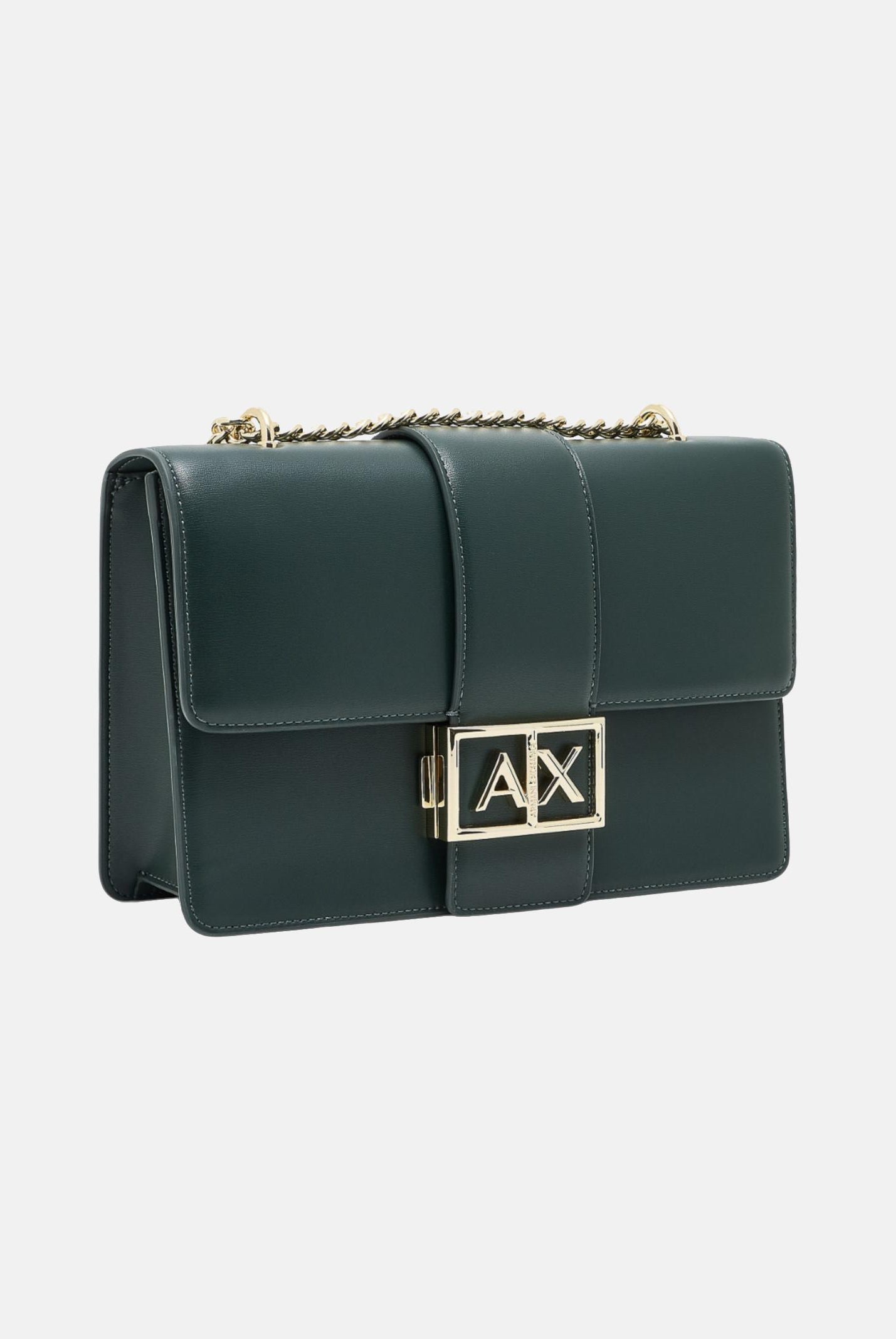 ARMANI EXCHANGE Borsa a tracolla verde da donna con logo XW000070AF12039 U7304 ARMANI EXCHANGE