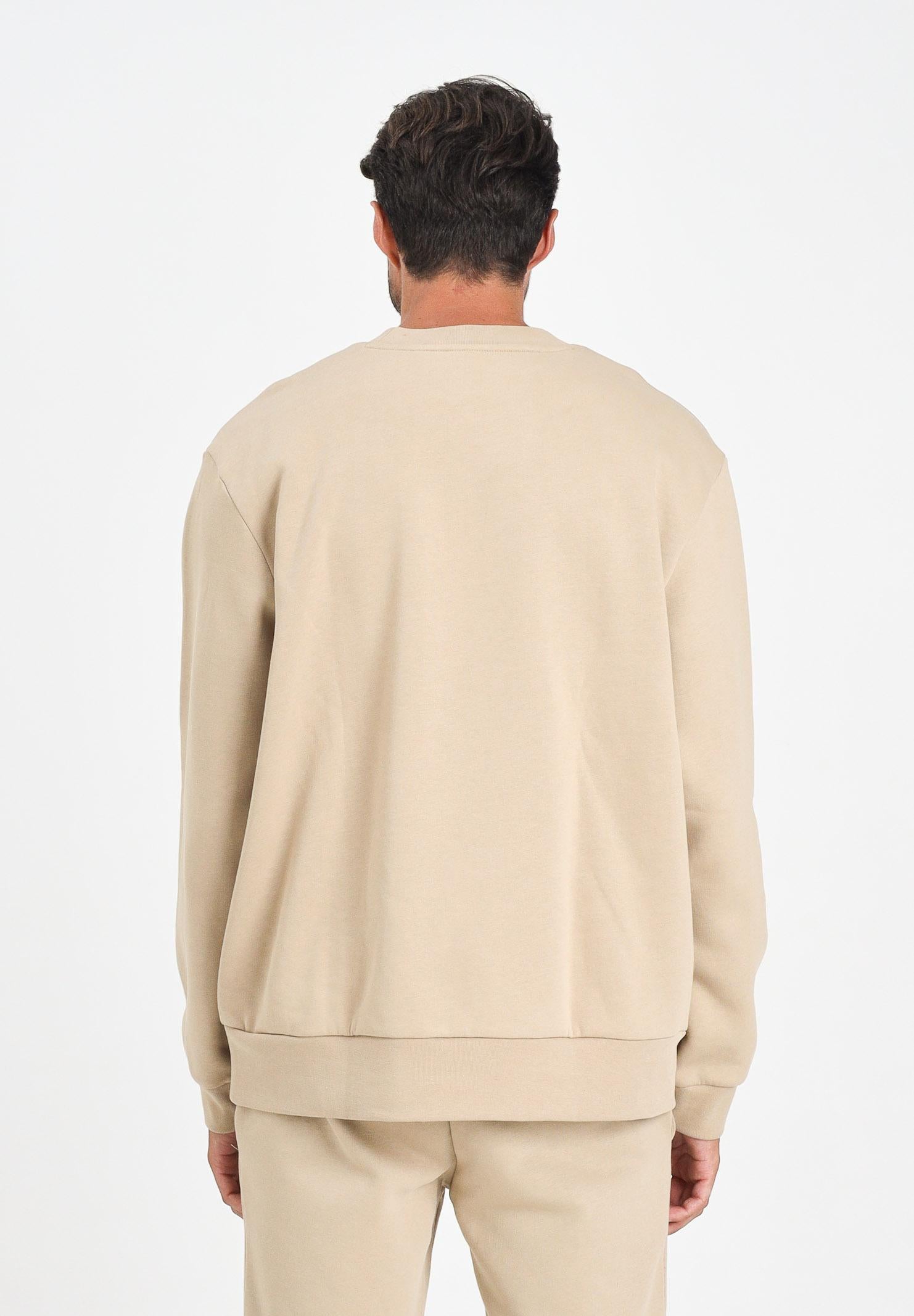 LACOSTE Felpa girocollo beige per uomo e donna SH9608 02S LACOSTE