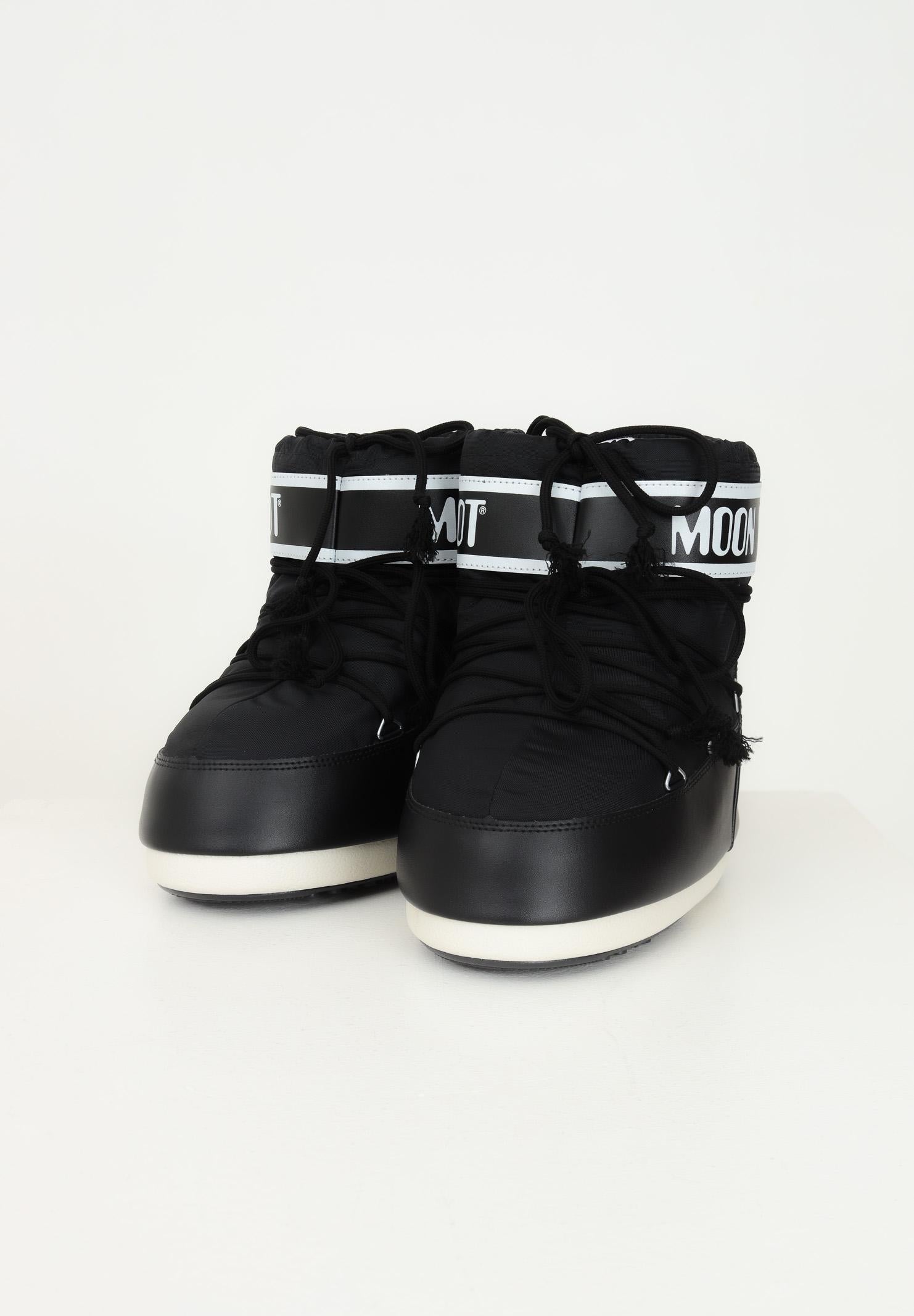 MOON BOOT Stivali da neve ICON LOW nero per uomo e donna 80D1409340 N001 MOON BOOT
