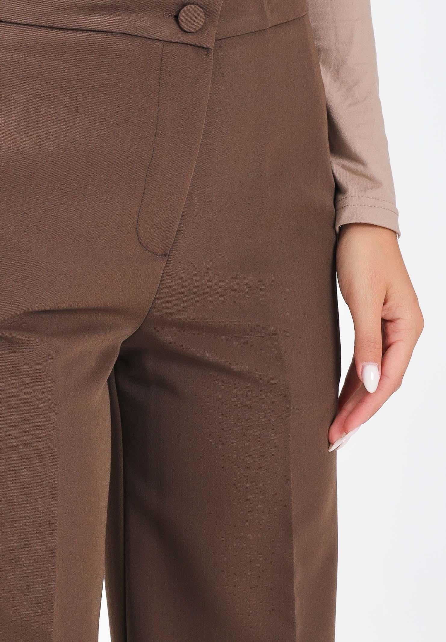 VICOLO Pantalone elegante marrone da donna TF0371 FU68 VICOLO