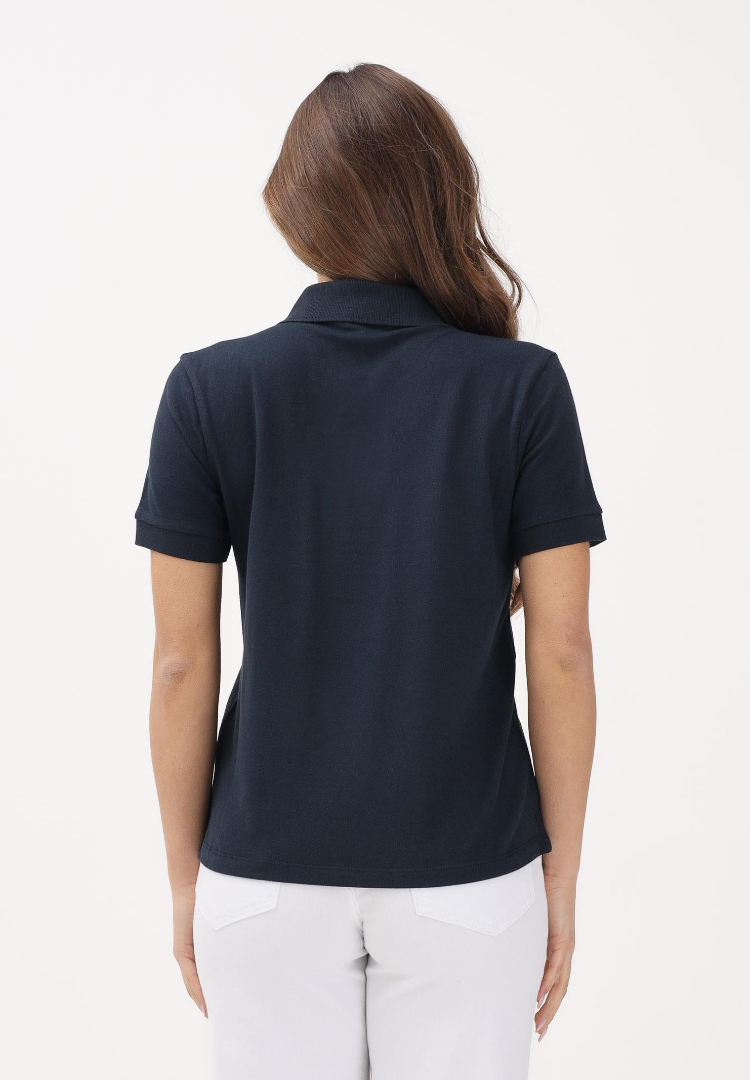 BARBOUR Polo a manica corta Bowford blu da donna 261-LML0886 NY73 BARBOUR
