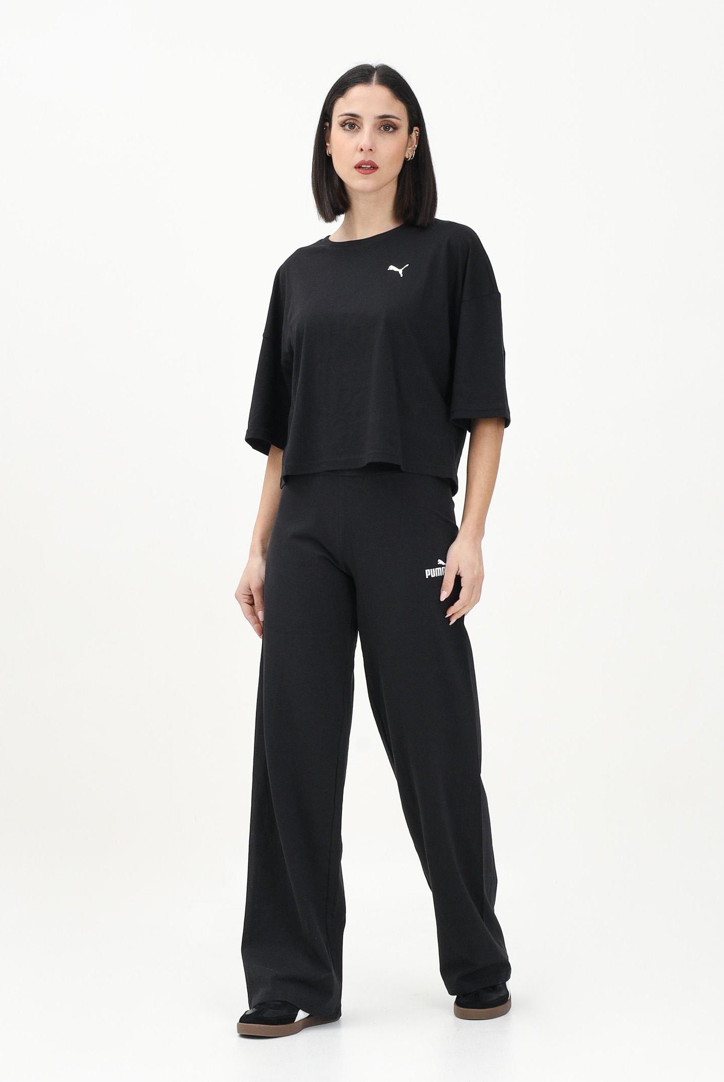 PUMA Pantalone sportivo Ess Small N. 1 nero da donna 682428 01 PUMA