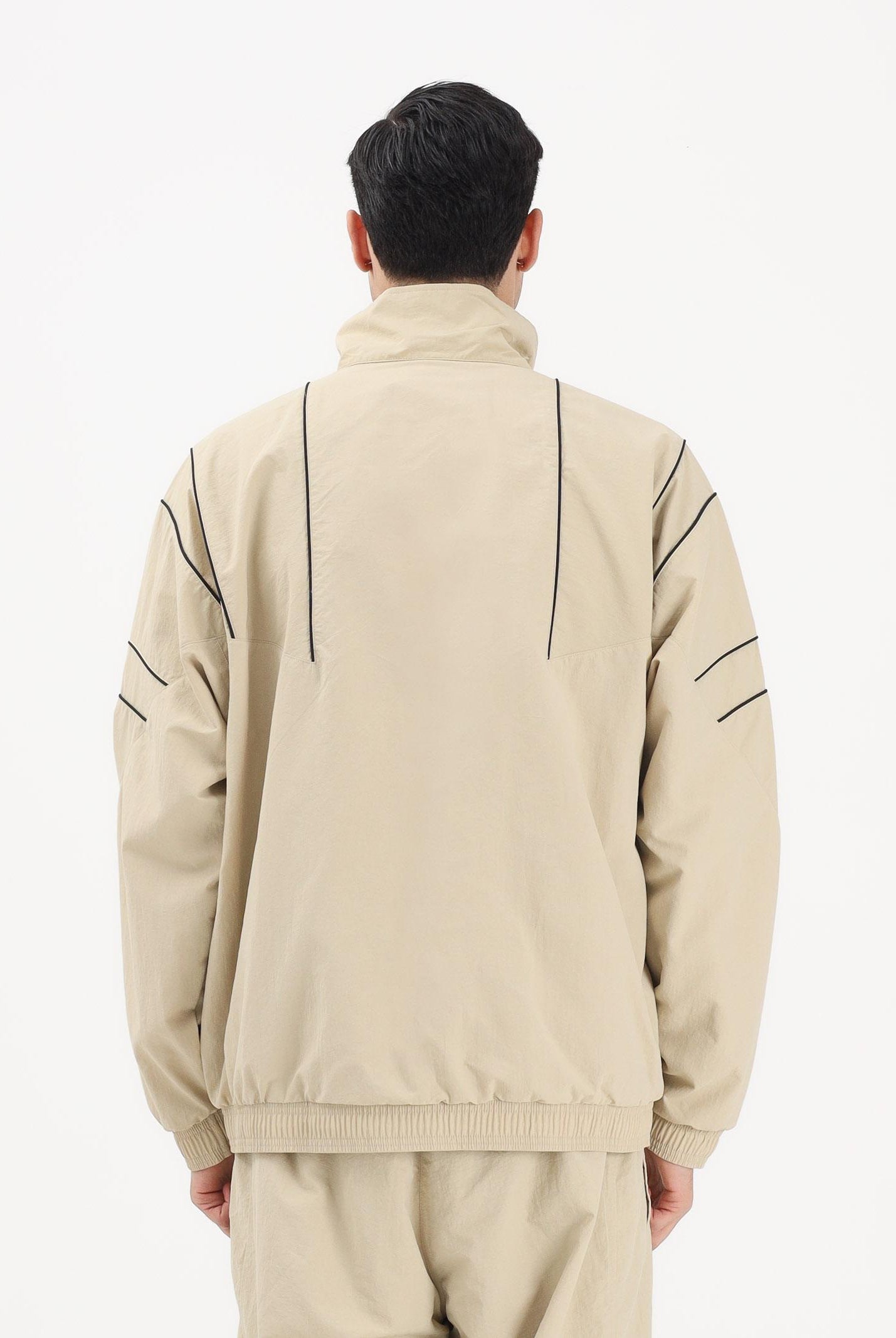 ADIDAS ORIGINALS Giacca a vento CUTLINE beige da uomo KE0095 . ADIDAS ORIGINALS