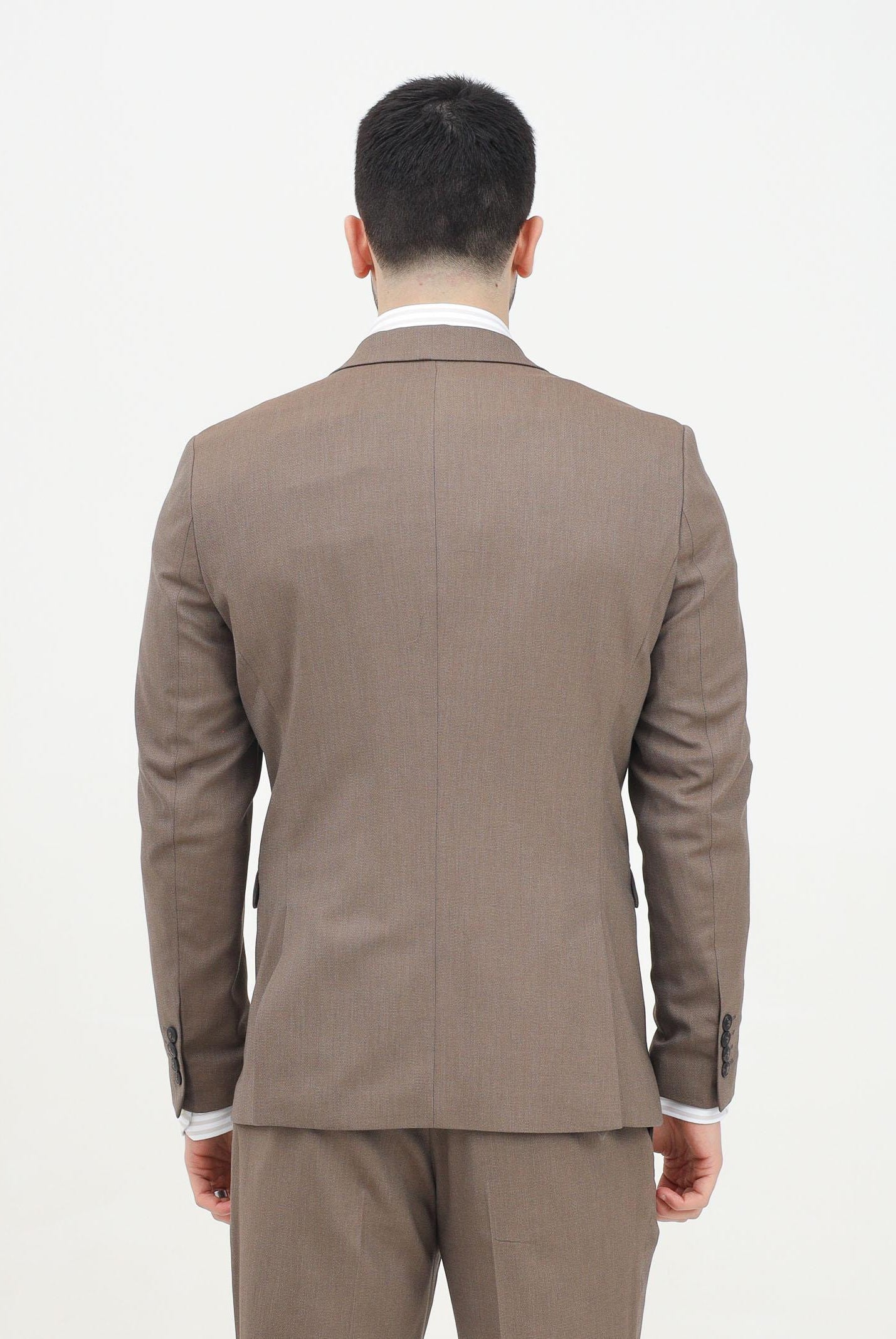 SELECTED HOMME Giacca monopetto marrone da uomo 16087868 KE SELECTED HOMME