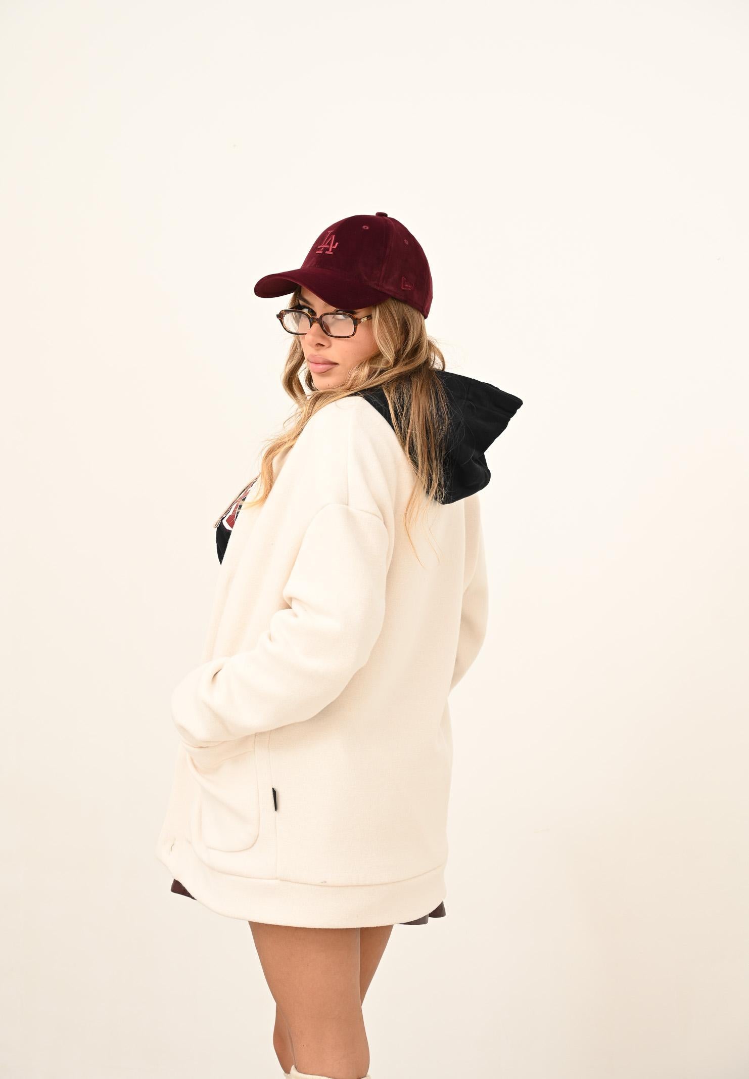 YES LONDON Cardigan panna da uomo XMF3969 LA YES LONDON