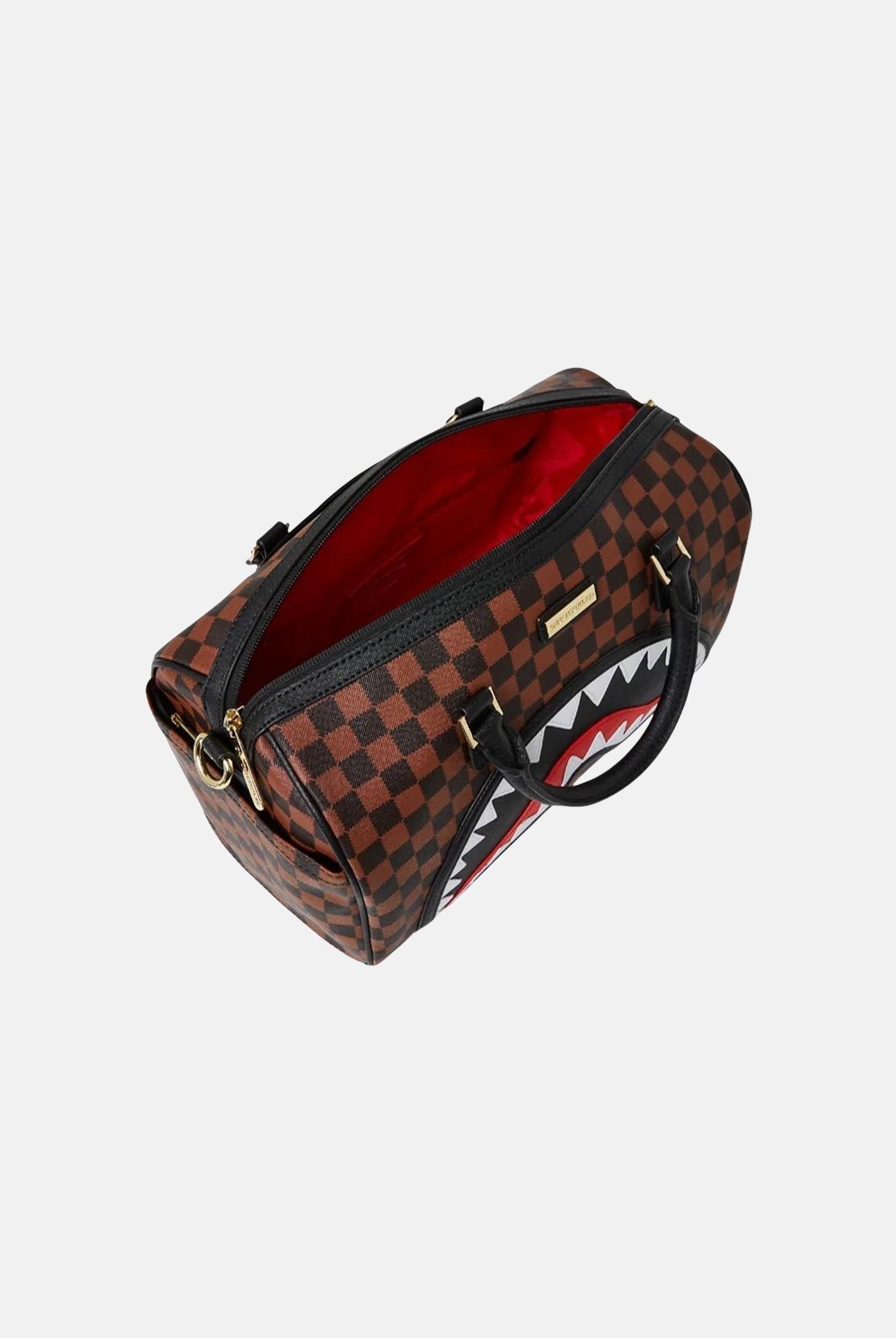 SPRAYGROUND Borsa a mano Sawtooth Sharks In Paris marrone da donna 910D7837NSZ SPRAYGROUND