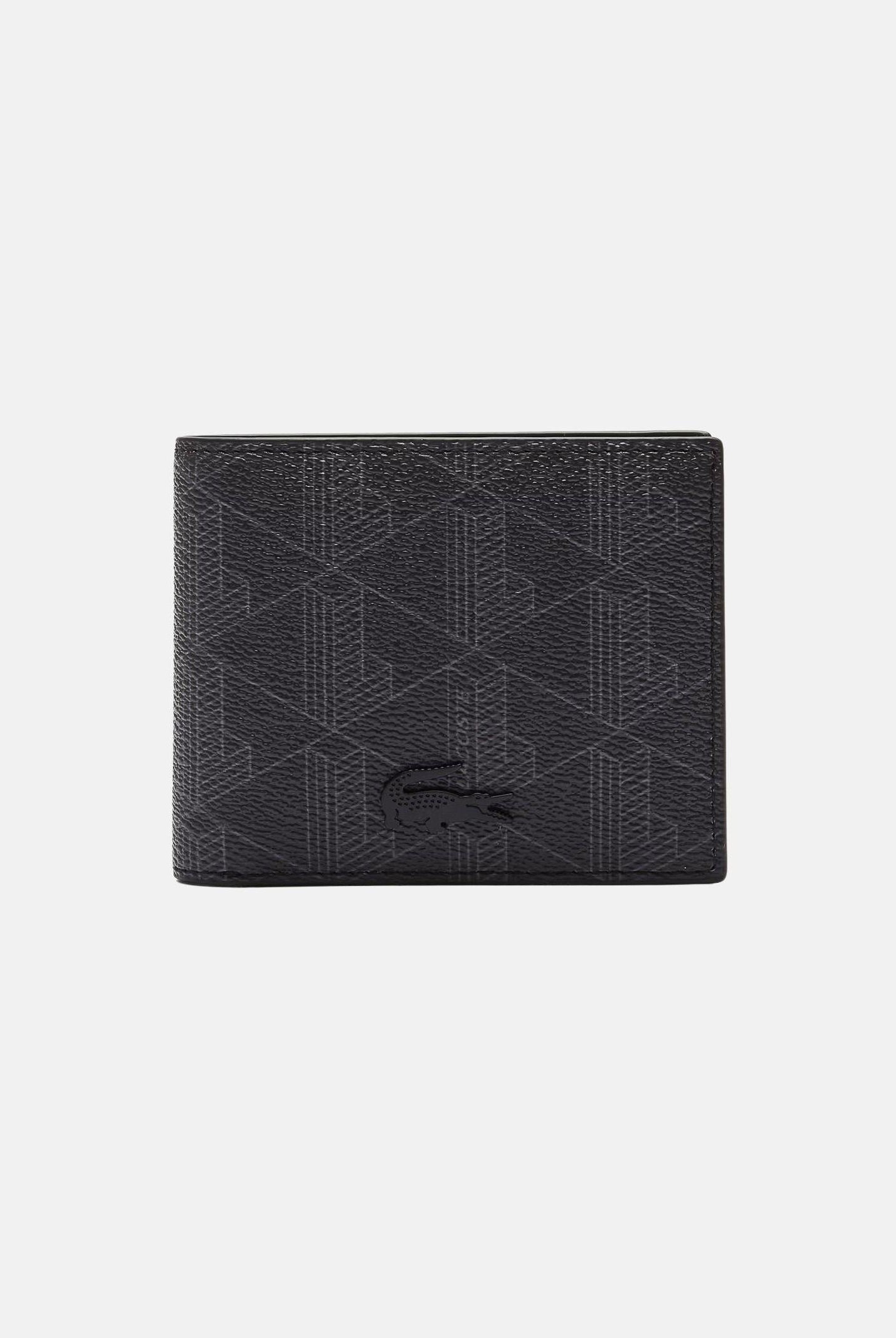 LACOSTE Portafogli The Blend nero da uomo NH3697 H45 LACOSTE