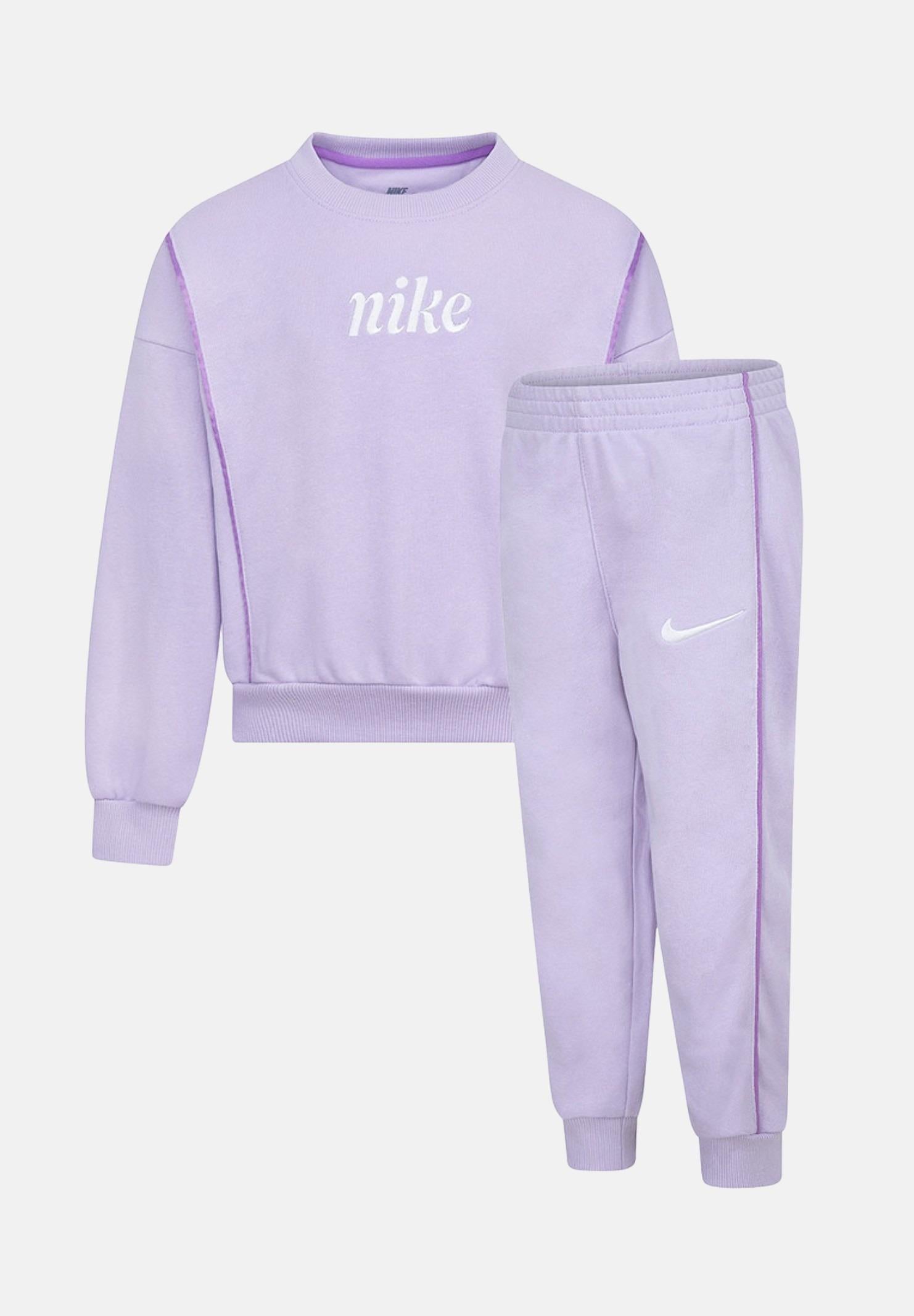 NIKE Tuta Essentials lilla da bambina 36M606 P6I NIKE