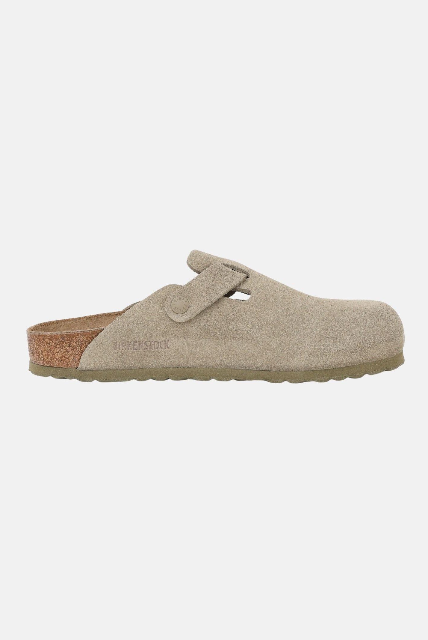 BIRKENSTOCK Ciabatte Boston beige da uomo 1025844 . BIRKENSTOCK
