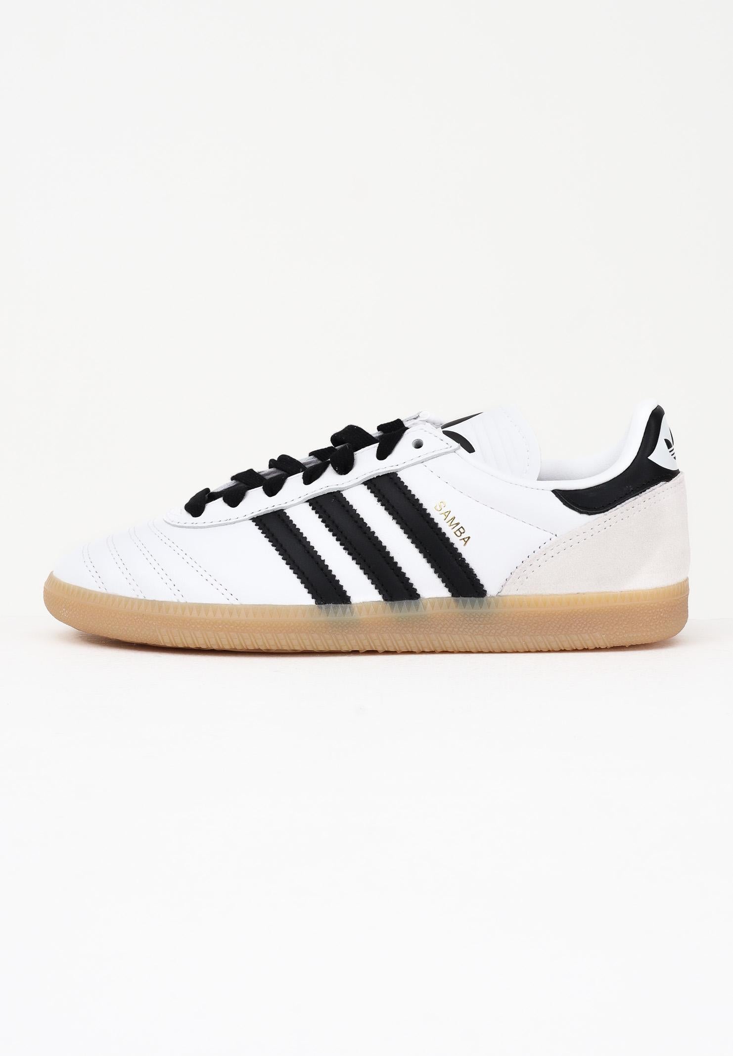 ADIDAS ORIGINALS Sneakers Samba JP bianche per uomo e donna JQ1327 . ADIDAS ORIGINALS