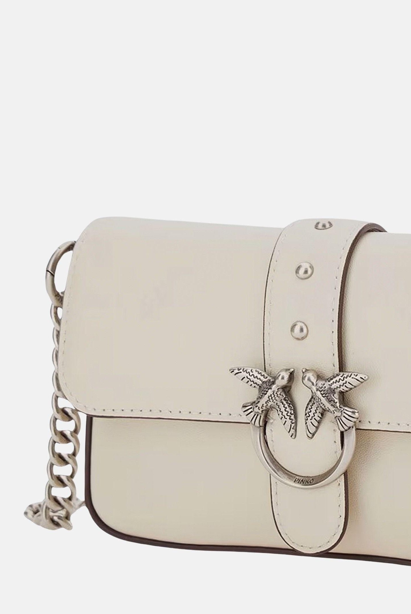 PINKO Borsa a tracolla Baby Love Bag One Slouchy panna da donna 105353A0QO Z14O PINKO