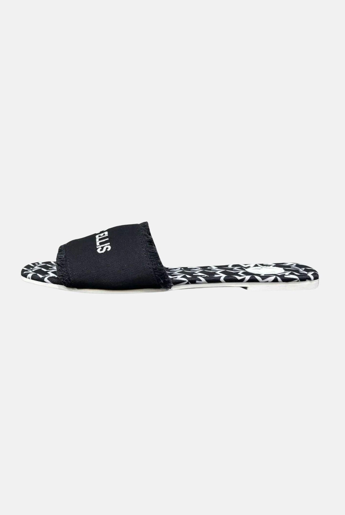 MARC ELLIS Ciabatte nere da donna con logo ME261C100 BX1 MARC ELLIS