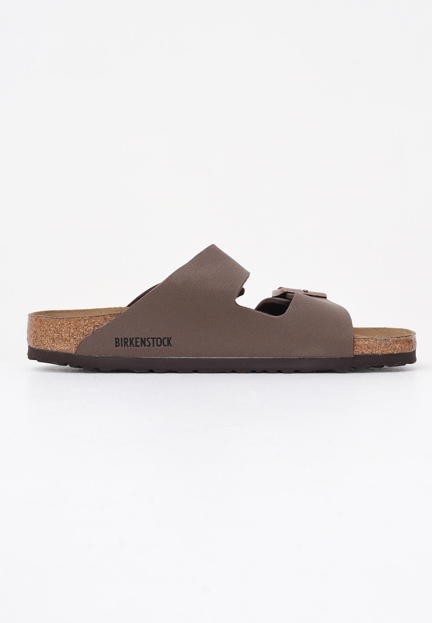 BIRKENSTOCK Ciabatte Arizona color mocca da uomo 151183 . BIRKENSTOCK