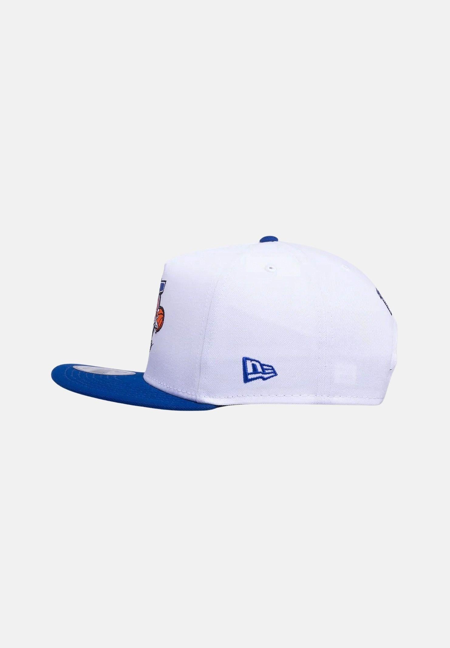 NEW ERA Cappello con visiera 9FIFTY A-Frame™ bianco e blu per uomo e donna 60800474 . NEW ERA