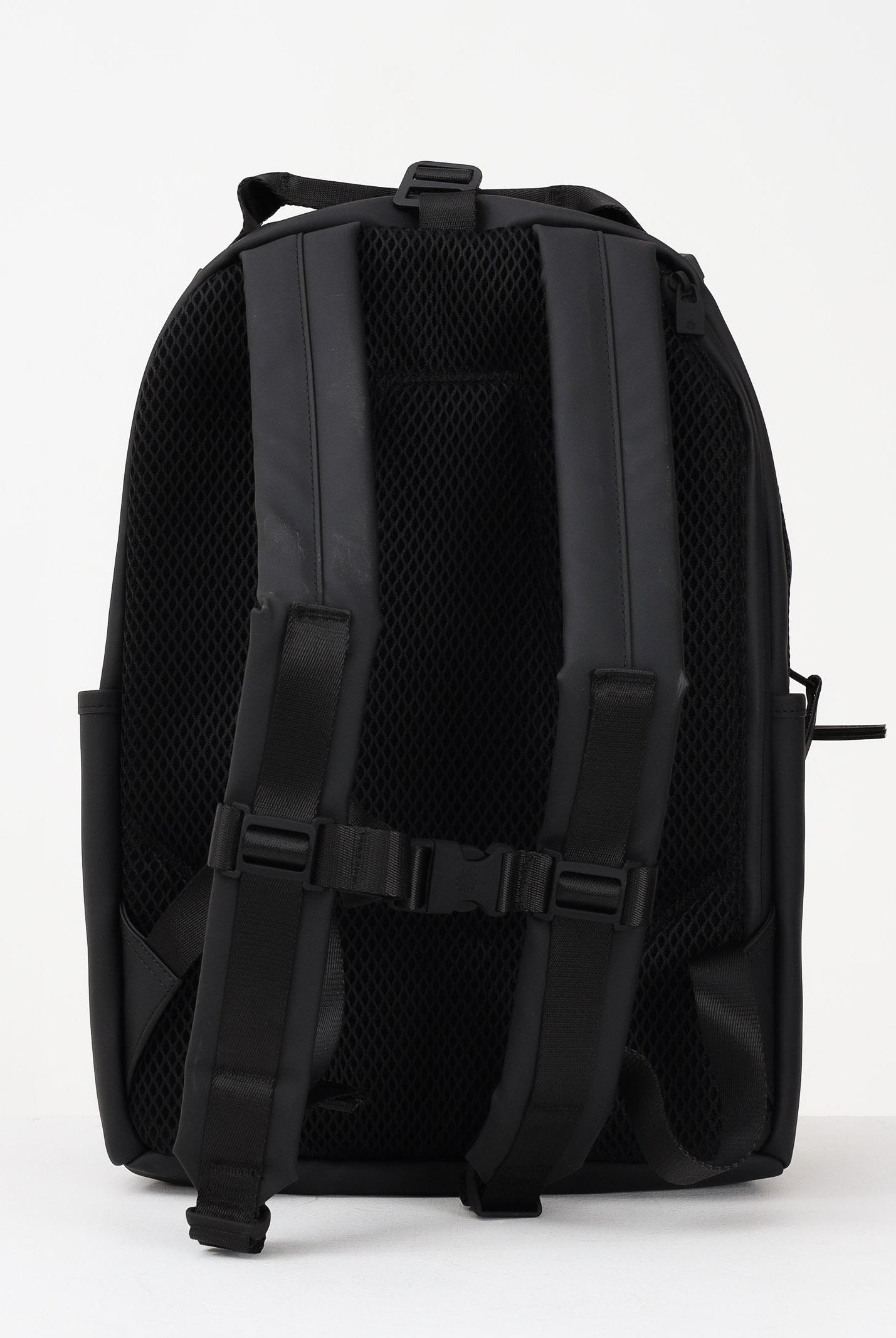 RAINS Zaino Clip Front nero per uomo e donna RA14890 BLA RAINS