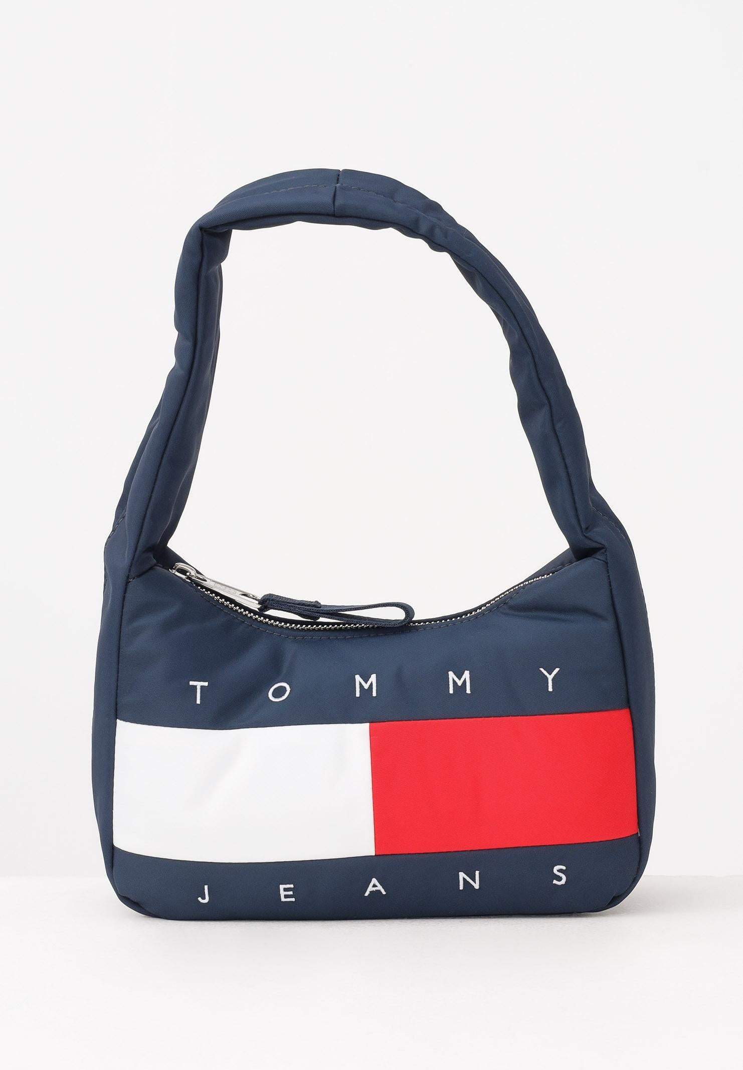 TOMMY JEANS Borsa a spalla Archive blu da donna AW0AW18074 C1G TOMMY JEANS