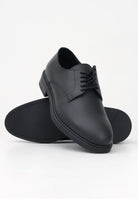 SELECTED HOMME Scarpe stringate nere da uomo 16095935 BLACK SELECTED HOMME