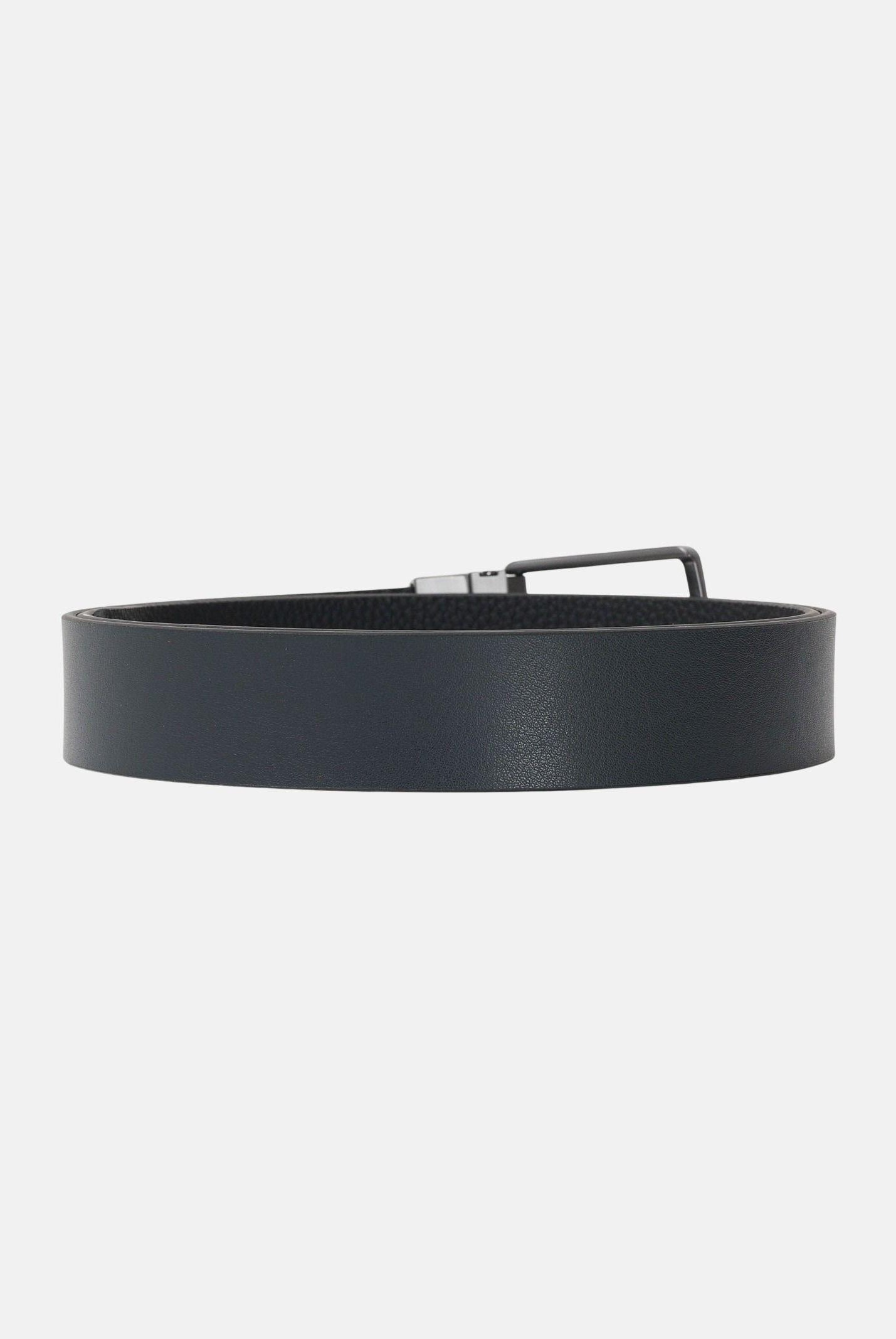 ARMANI EXCHANGE Cintura reversibile blu e nera da uomo XM002836AF24982 MC038 ARMANI EXCHANGE