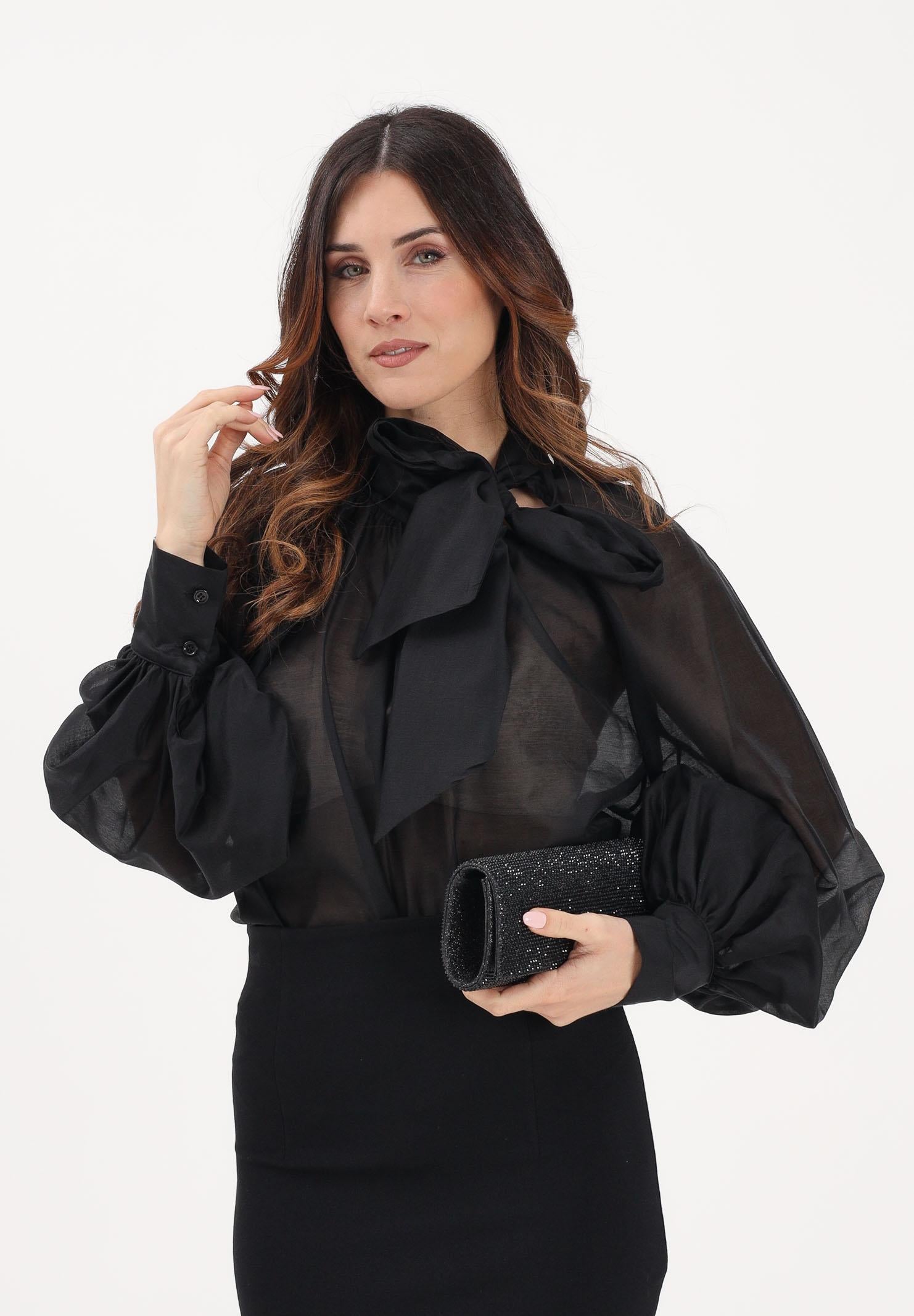 VICOLO Blusa nera da donna TAB0210 A99 VICOLO