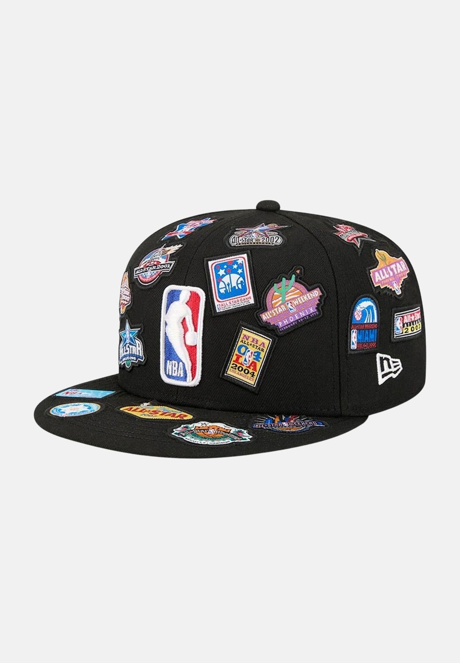 NEW ERA Cappello con visiera 59FIFTY Fitted NBA Hardwood Classic All Star Game nero da uomo 60856454 . NEW ERA