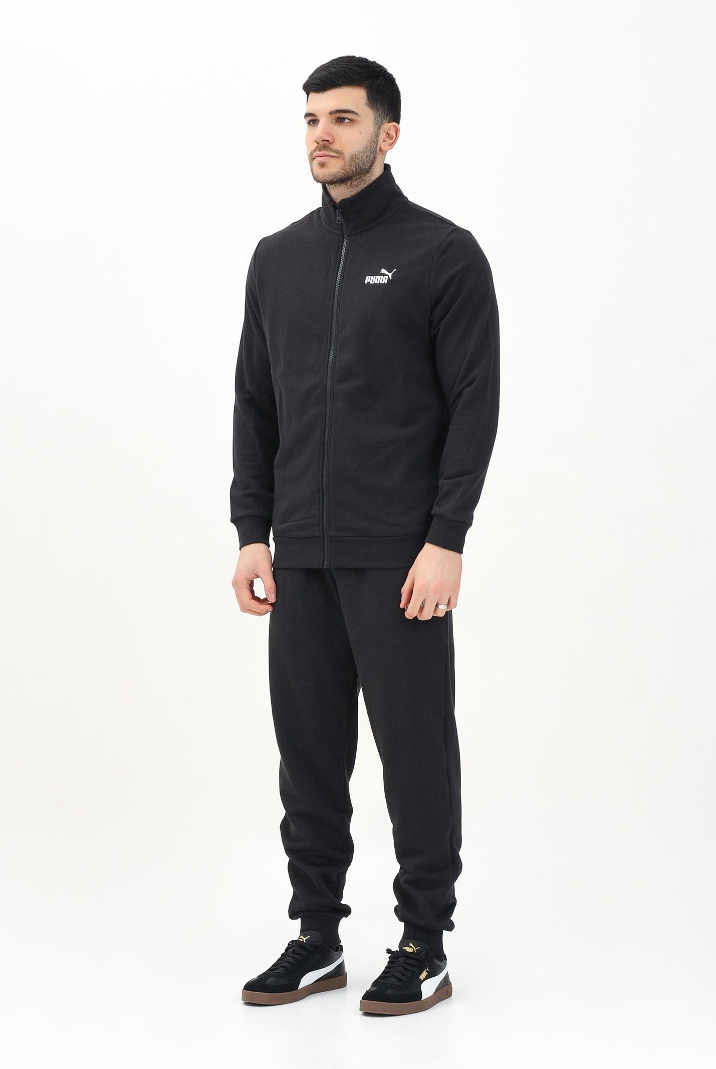 PUMA Tuta Essentials nera da uomo 684848 01 PUMA