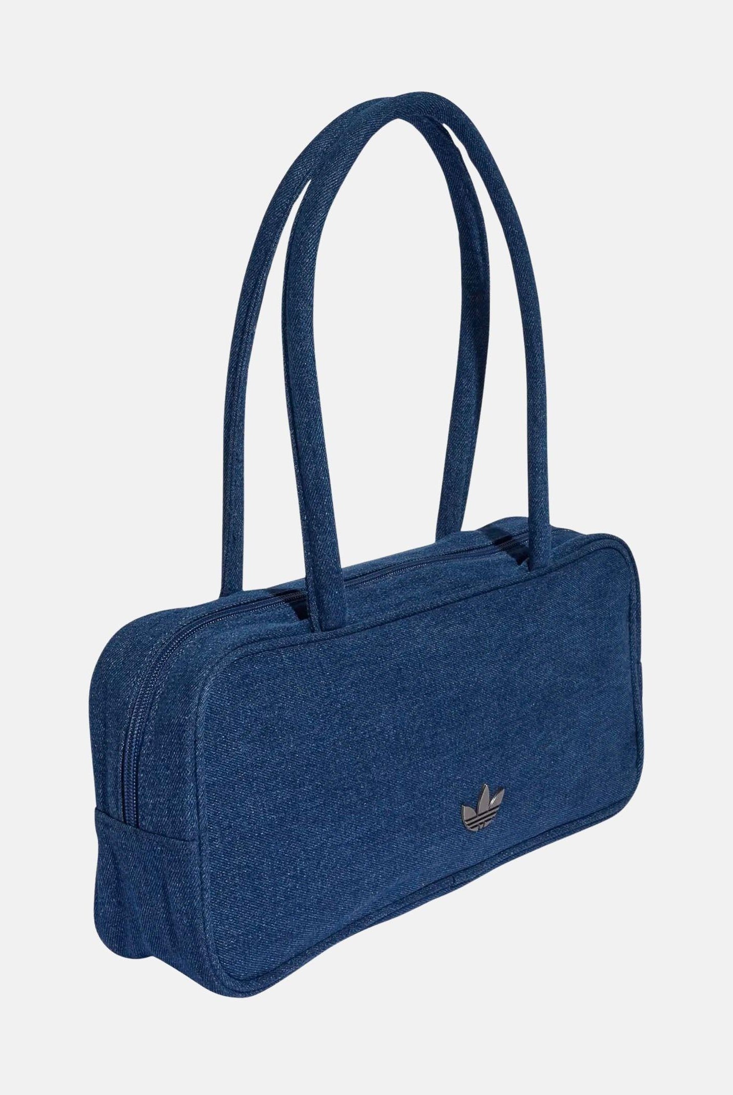 ADIDAS ORIGINALS Borsa a spalla ADICOLOR AIRLINER in denim medio da donna KD7875 . ADIDAS ORIGINALS