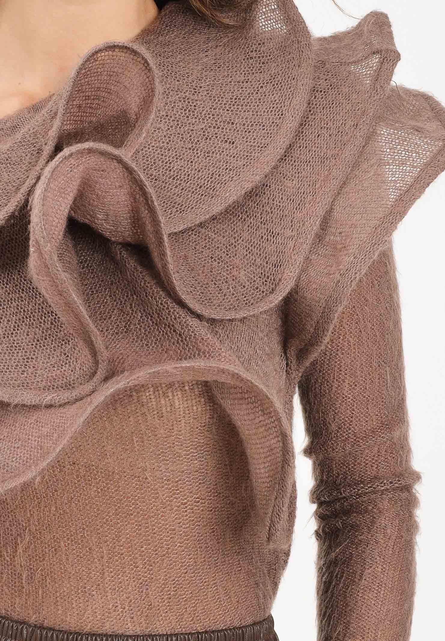 TPN Maglia Walpole marrone da donna WALPOLE132W5 I6 TPN