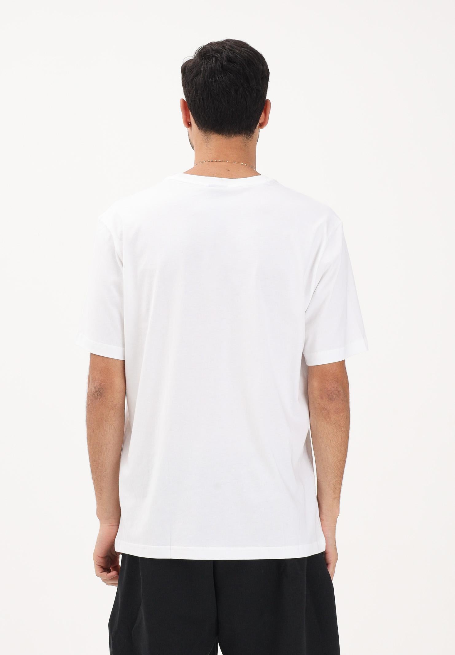 ADIDAS PERFORMANCE T-shirt a manica corta Future Icons Three Bar bianca da uomo JD4913 . ADIDAS PERFORMANCE