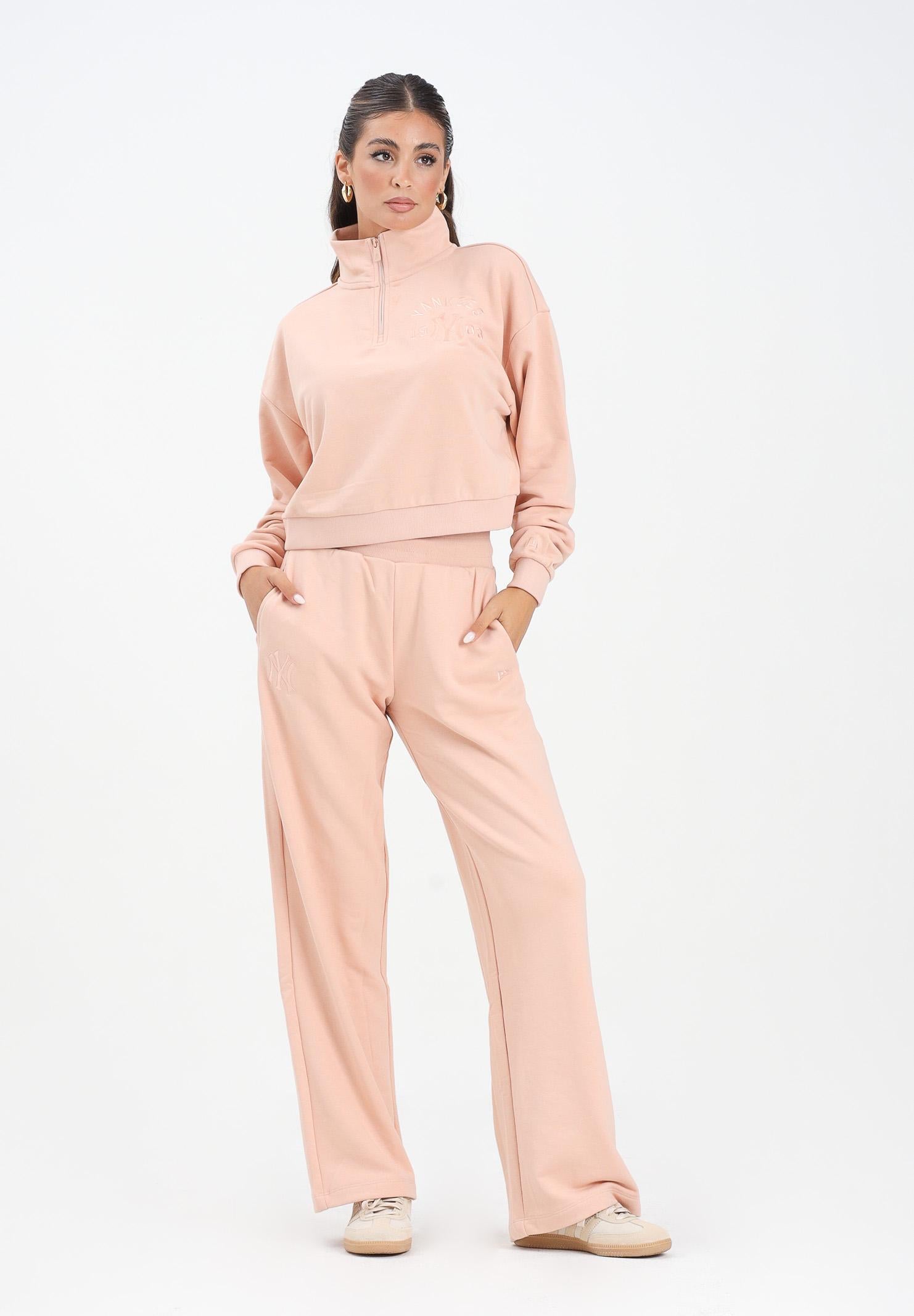 NEW ERA Pantalone sportivo New York Yankees MLB Straight Leg rosa da donna 60684427 . NEW ERA