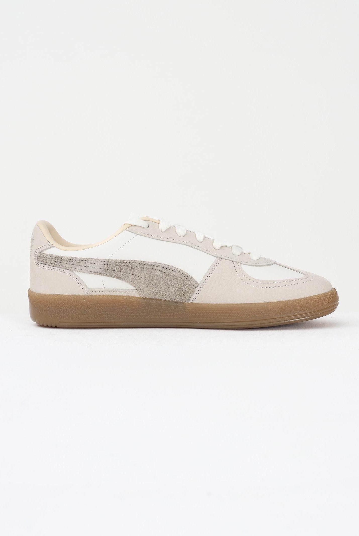 PUMA Sneakers Palermo Elevated panna e beige per uomo e donna 403754 01 PUMA