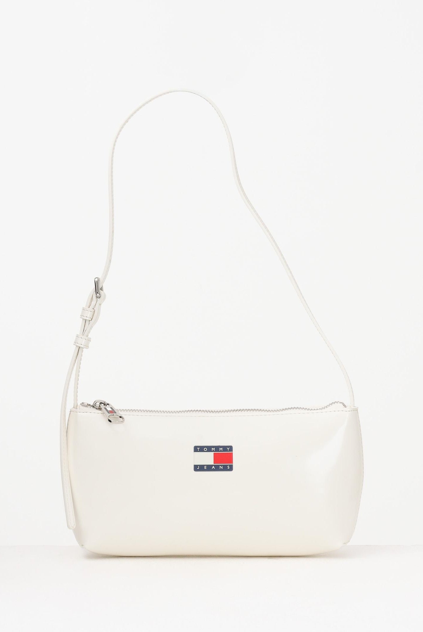 TOMMY JEANS Borsa a spalla Essential panna da donna AW0AW17866 YBI TOMMY JEANS