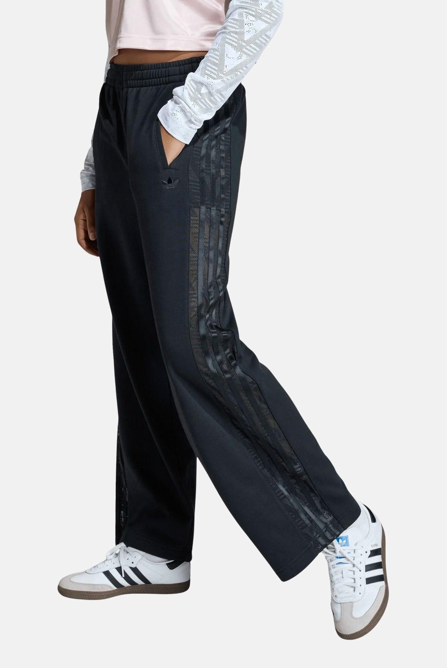 ADIDAS ORIGINALS Pantalone sportivo Loose Lace nero da bambina KC6767 . ADIDAS ORIGINALS