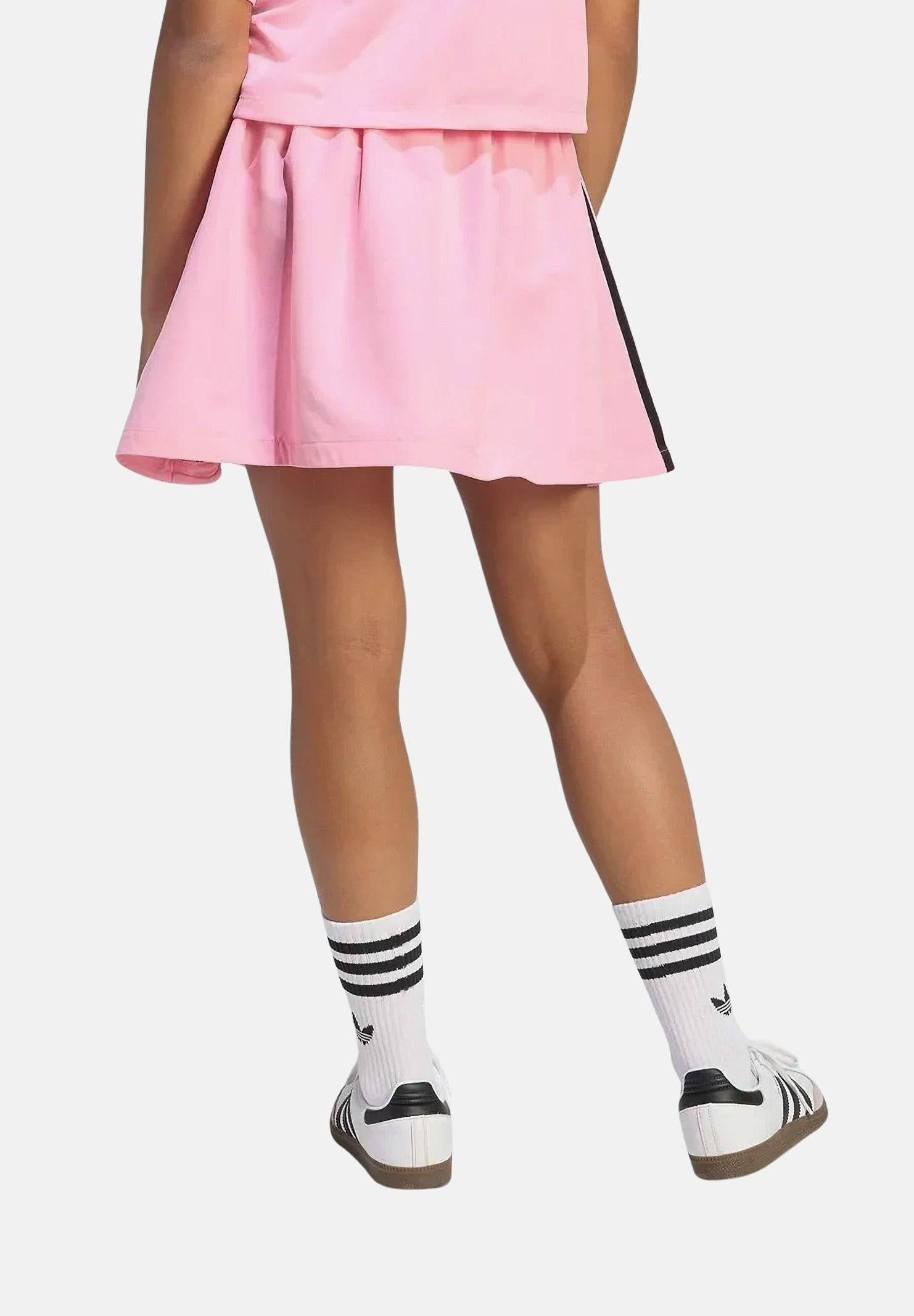 ADIDAS ORIGINALS Gonna corta WOVEN REGULAR rosa da bambina KD7871 . ADIDAS ORIGINALS