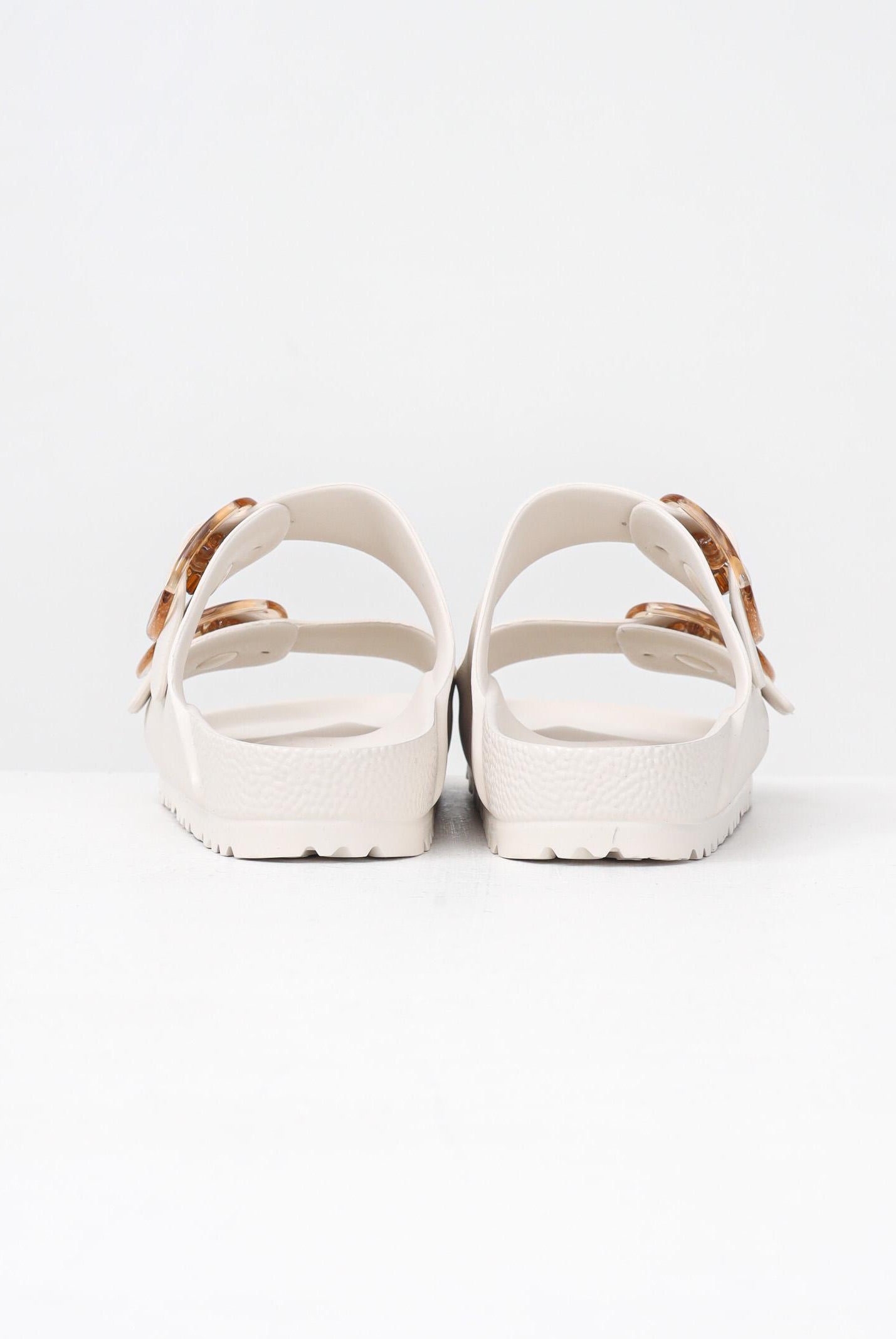 BIRKENSTOCK Ciabatte Arizona Big Buckle EVA bianche da donna 1029651 . BIRKENSTOCK